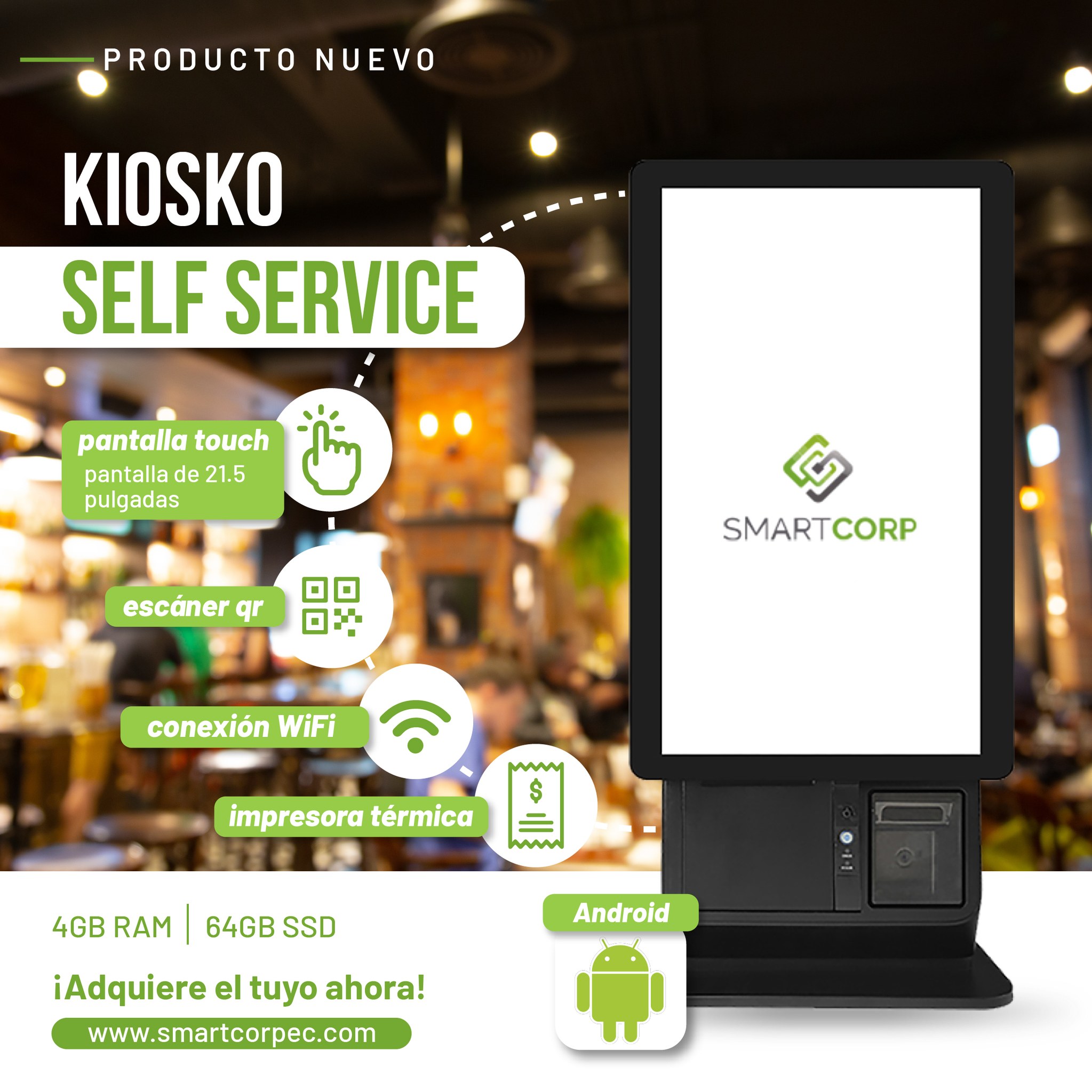 SmartCorp - Conoce nuestros nuevos kioskos de autoservicio...