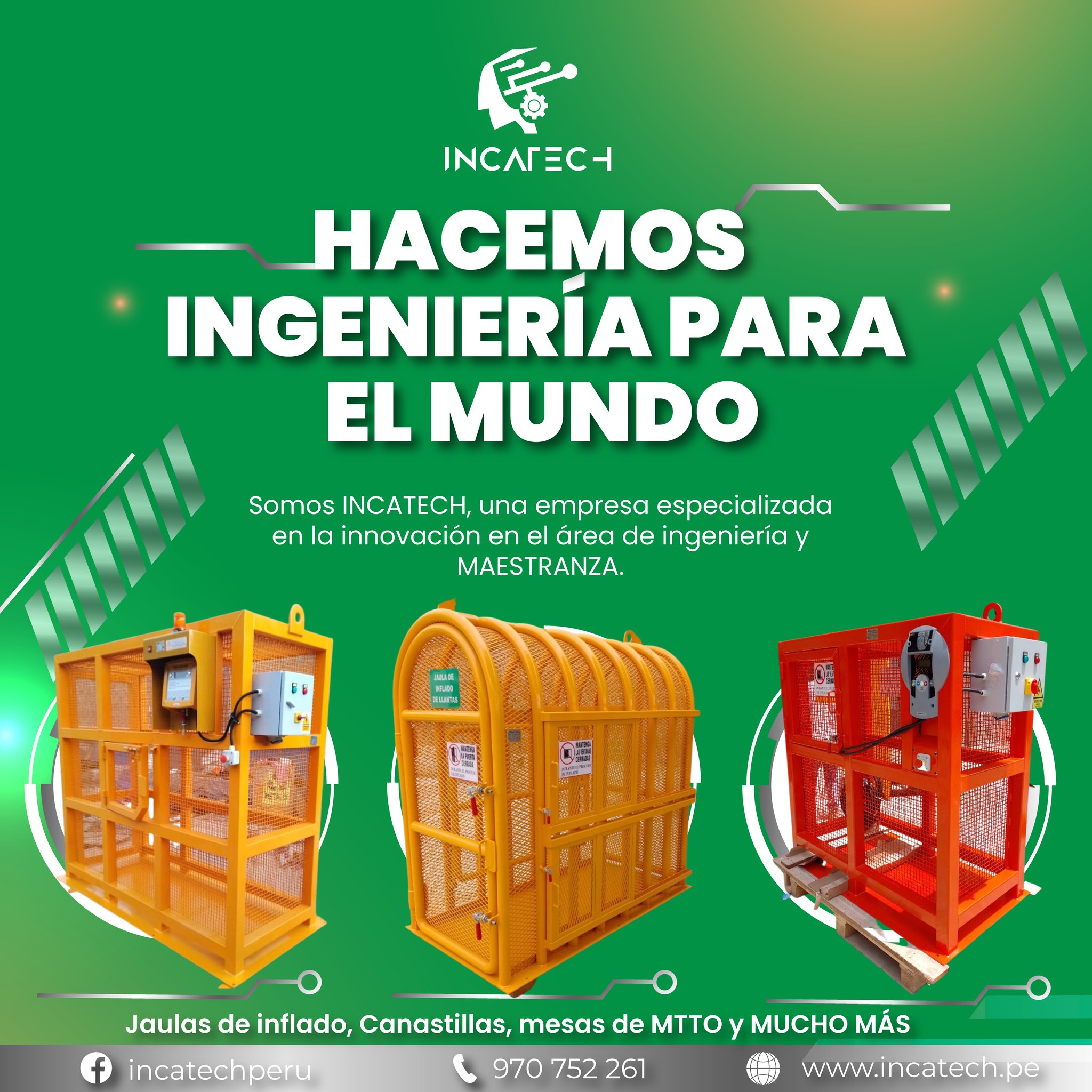 Incatech SAC - 🔩 ¡Transformamos tus ideas en realidades...