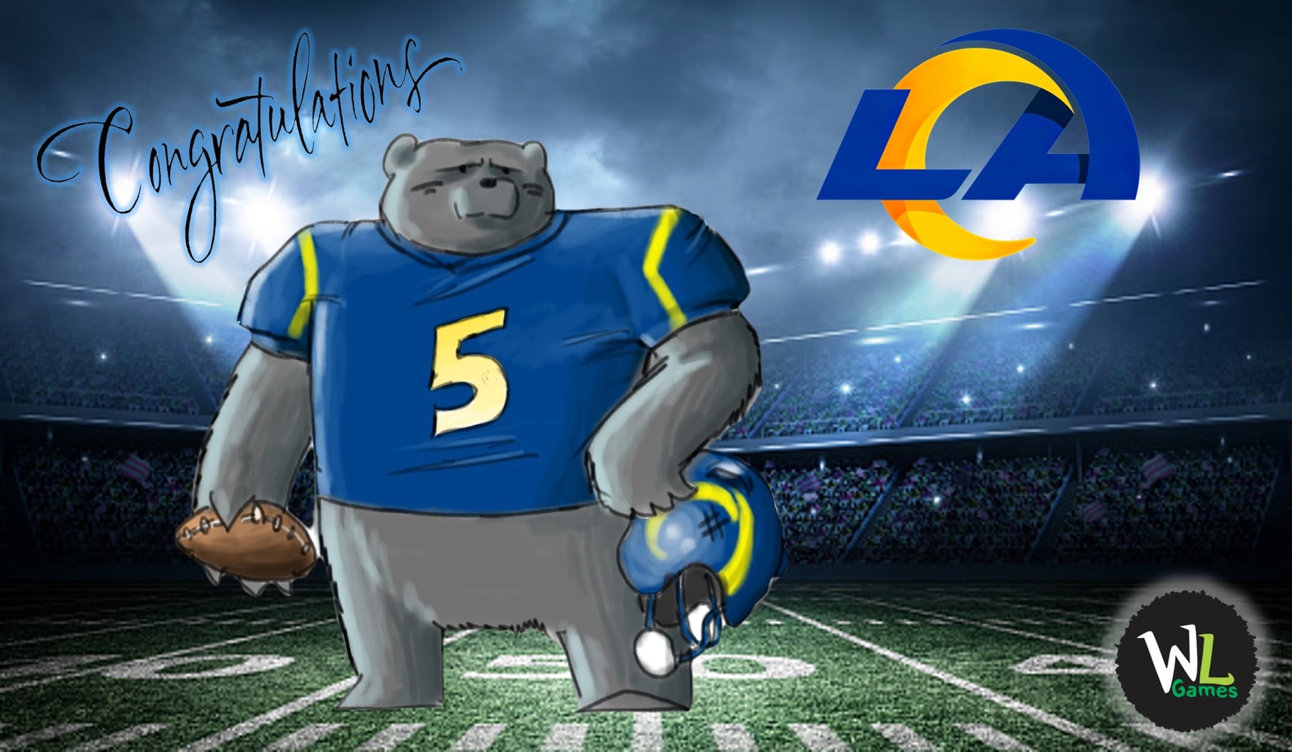 Wild Life Games - 🇺🇸 Congratulations to the LA Rams and... | Facebook
