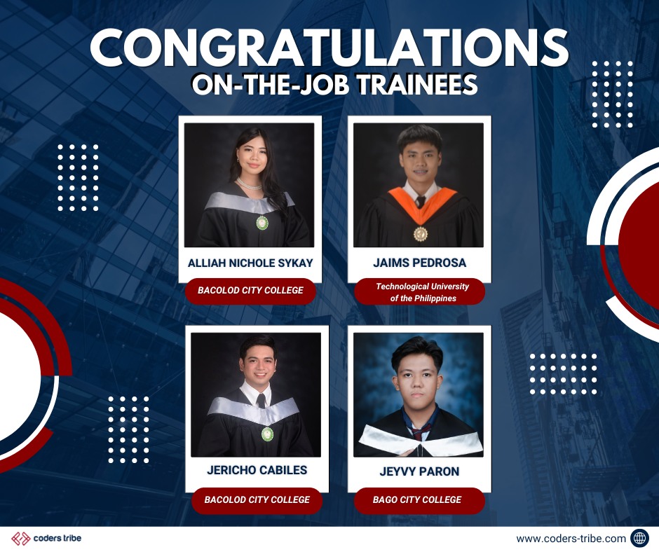 Coders - 𝐌𝐢𝐬𝐬𝐢𝐨𝐧 𝐀𝐜𝐜𝐨𝐦𝐩𝐥𝐢𝐬𝐡𝐞𝐝 👏 That's a wrap for our amazing OJT ...