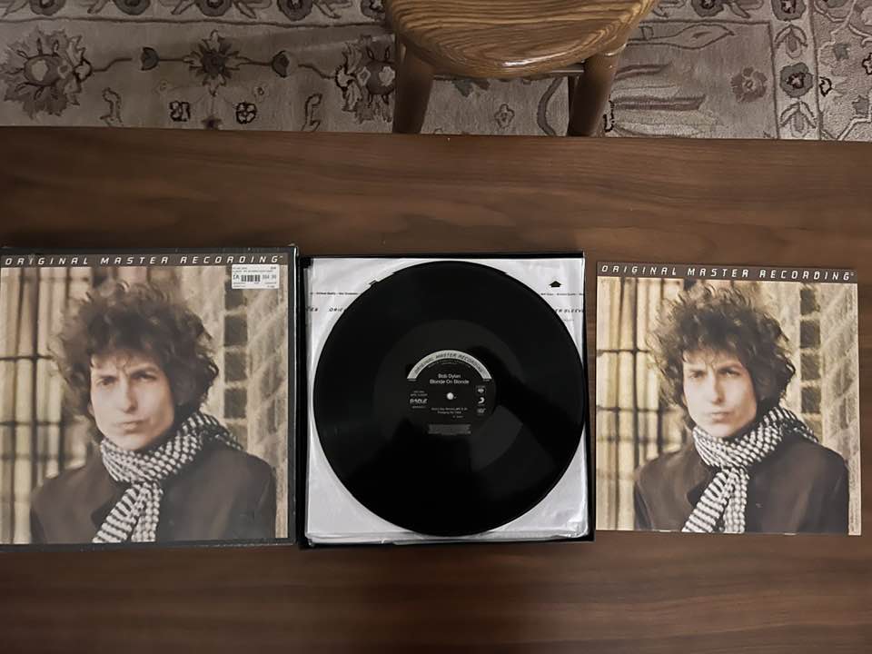 45 RPM Bob Dylan's Blonde On Blonde Mobile Fidelity Sound Lab How