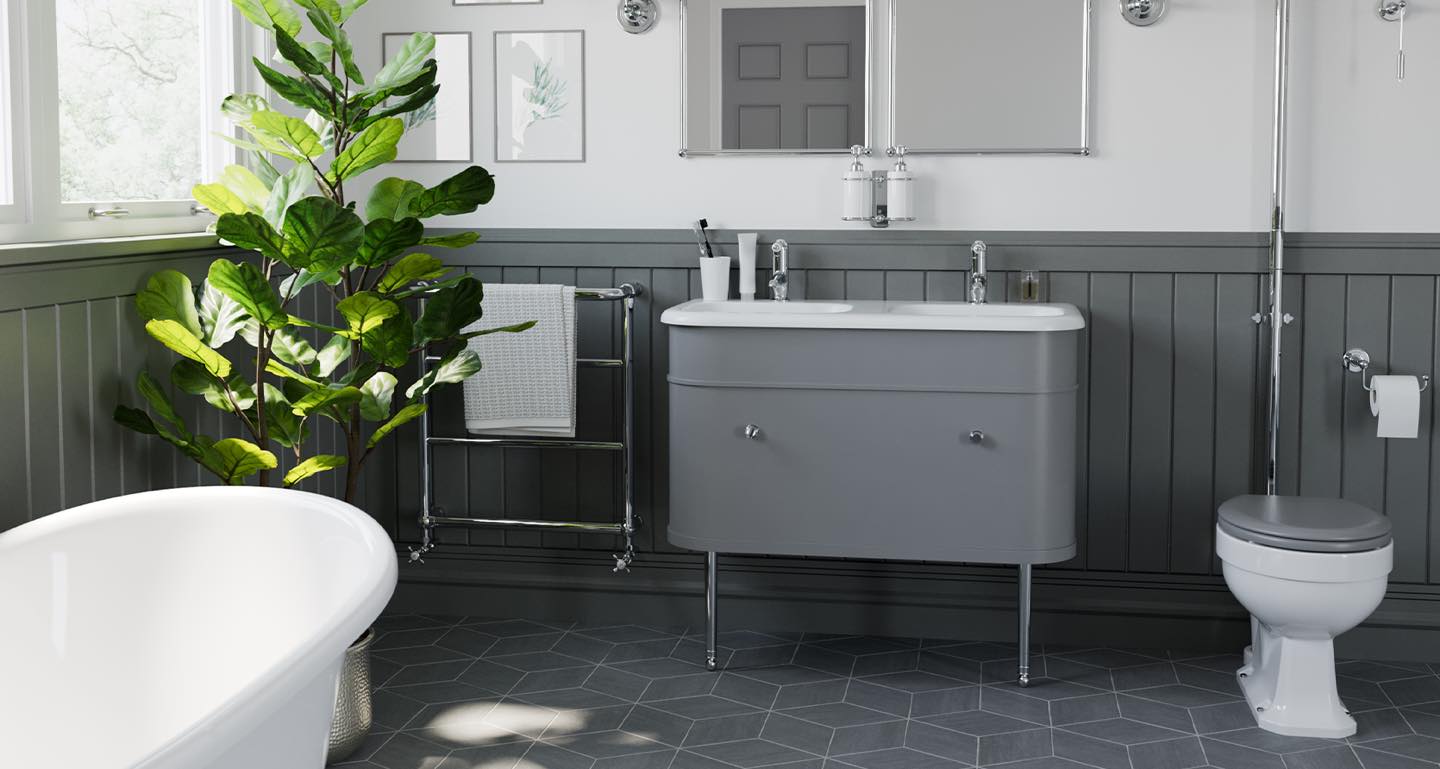 Traditional bathroom design provides... - Waterloo Bathrooms