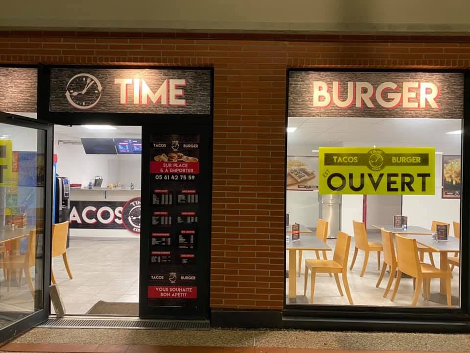 Tacos time burger