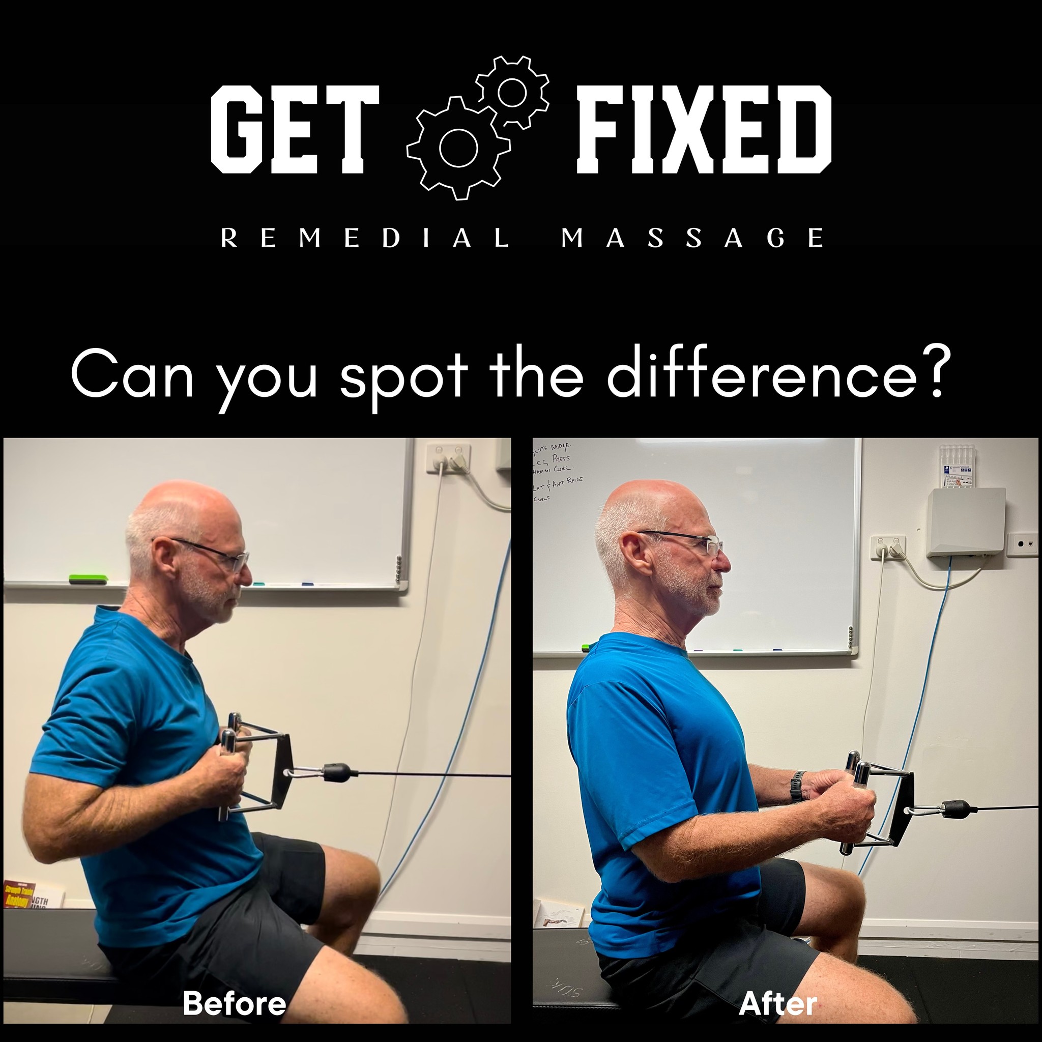 ️FORM MATTERS ️ Before: 4... - GET FIXED Remedial Massage | Facebook