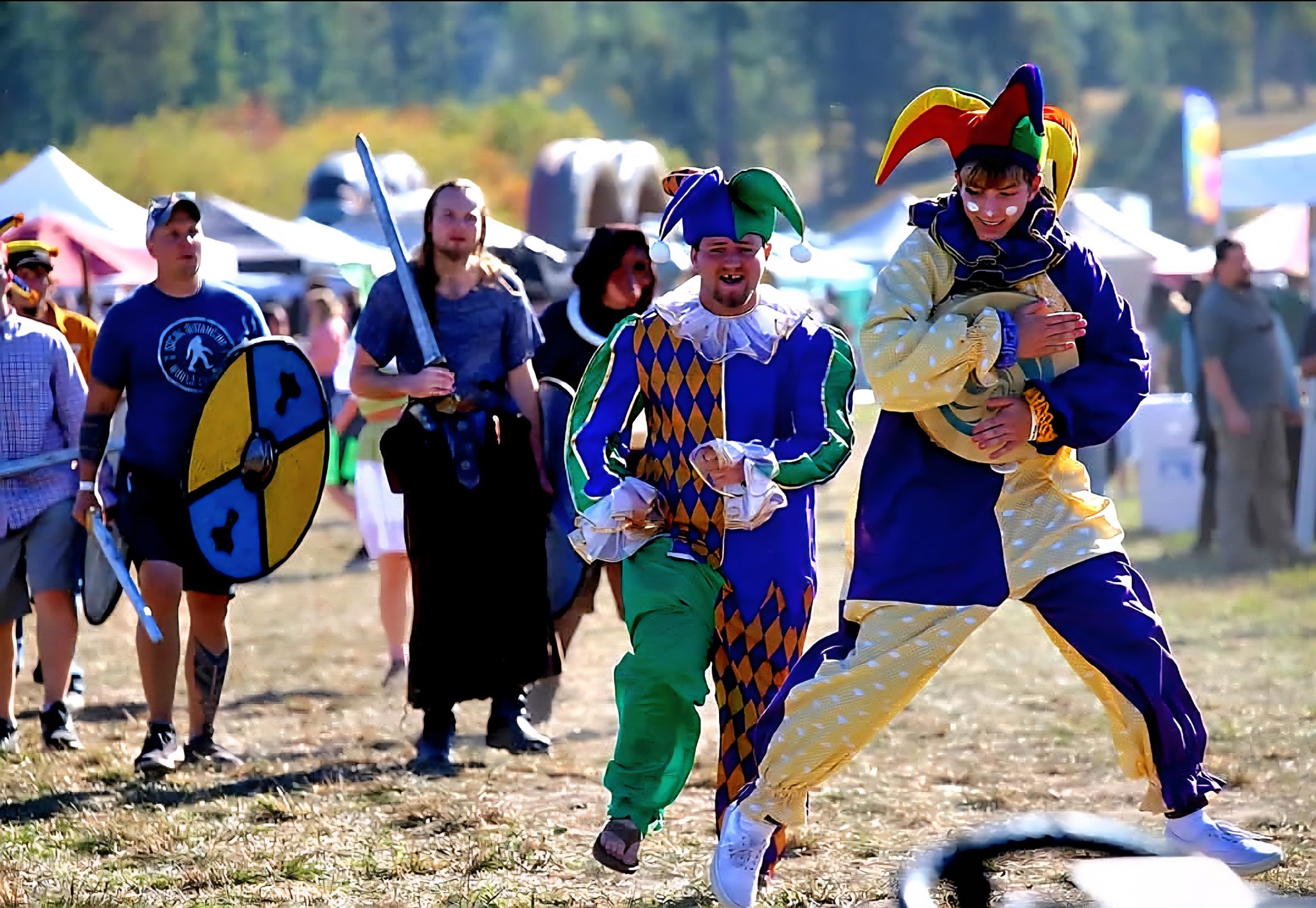 Spokane - #ThrowbackThursday Once upon a time at faire… the jesters ...