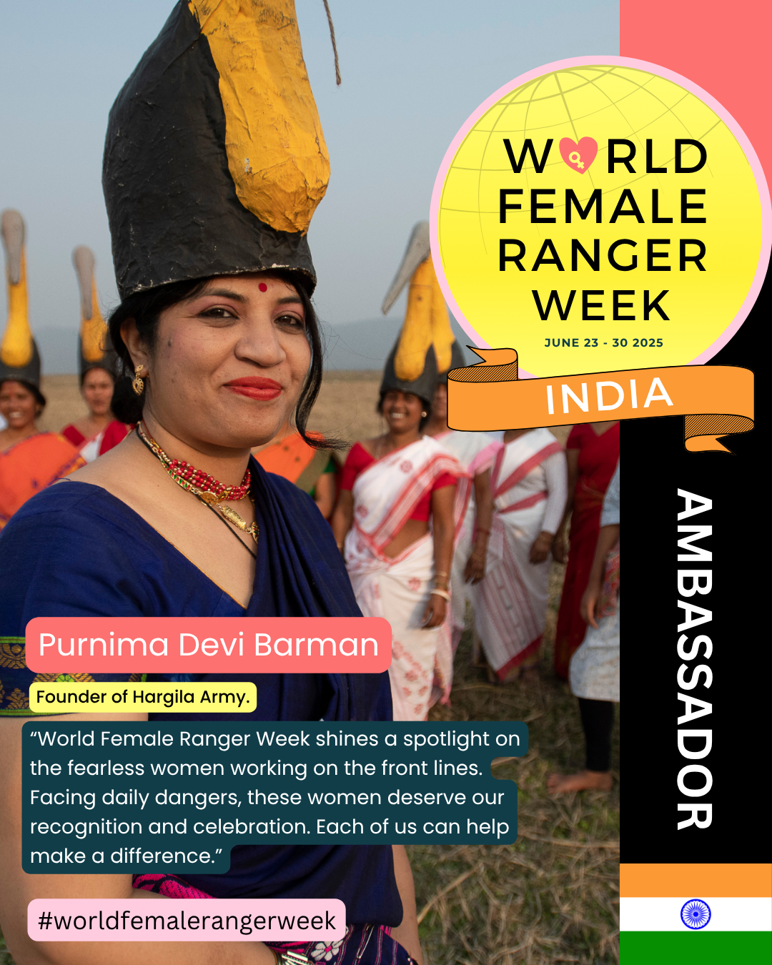 Introducing our wonderful... - World Female Ranger Week | Facebook
