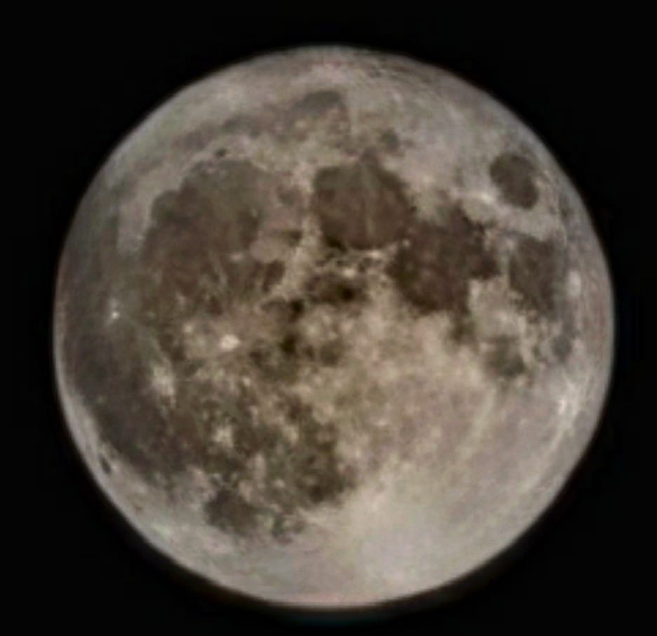 Utah's first super blue moon photo