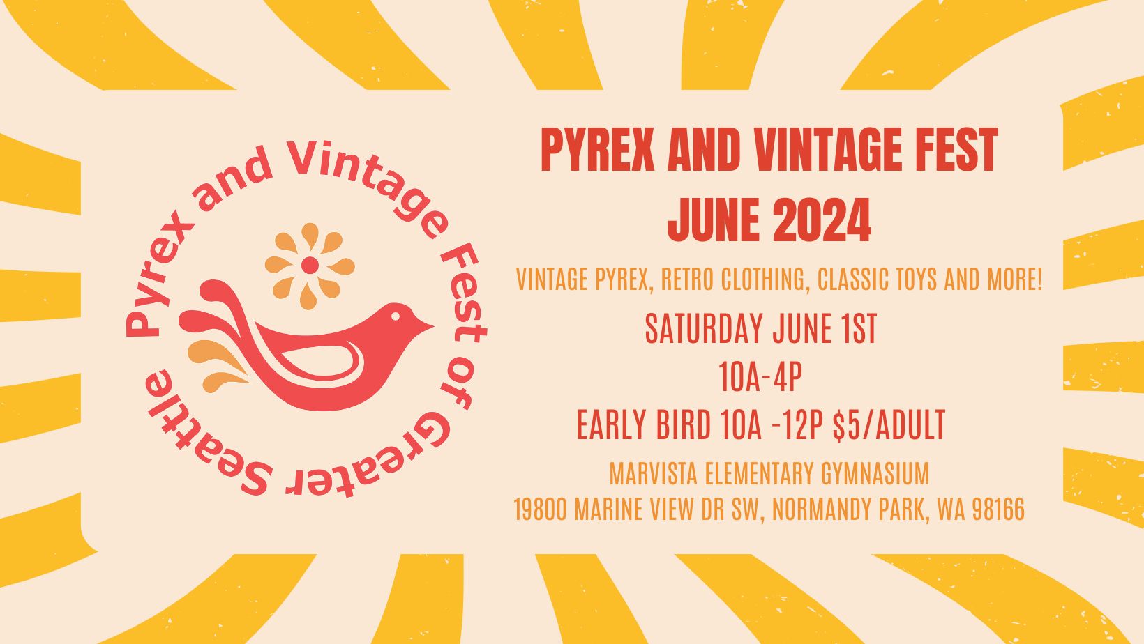 Pyrex and Vintage Fest of Greater Seattle