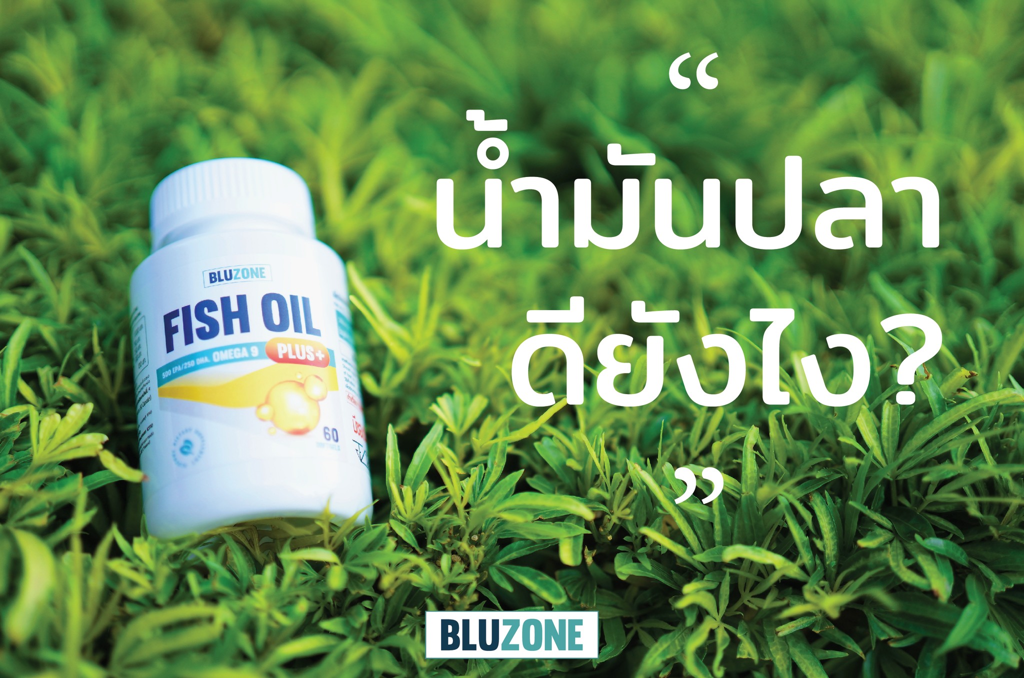 Bluzone - 🐟ถ้าพูดถึงอาหารเสริมยอดฮิตที่หลายคนคุ้นเคย... | Facebook
