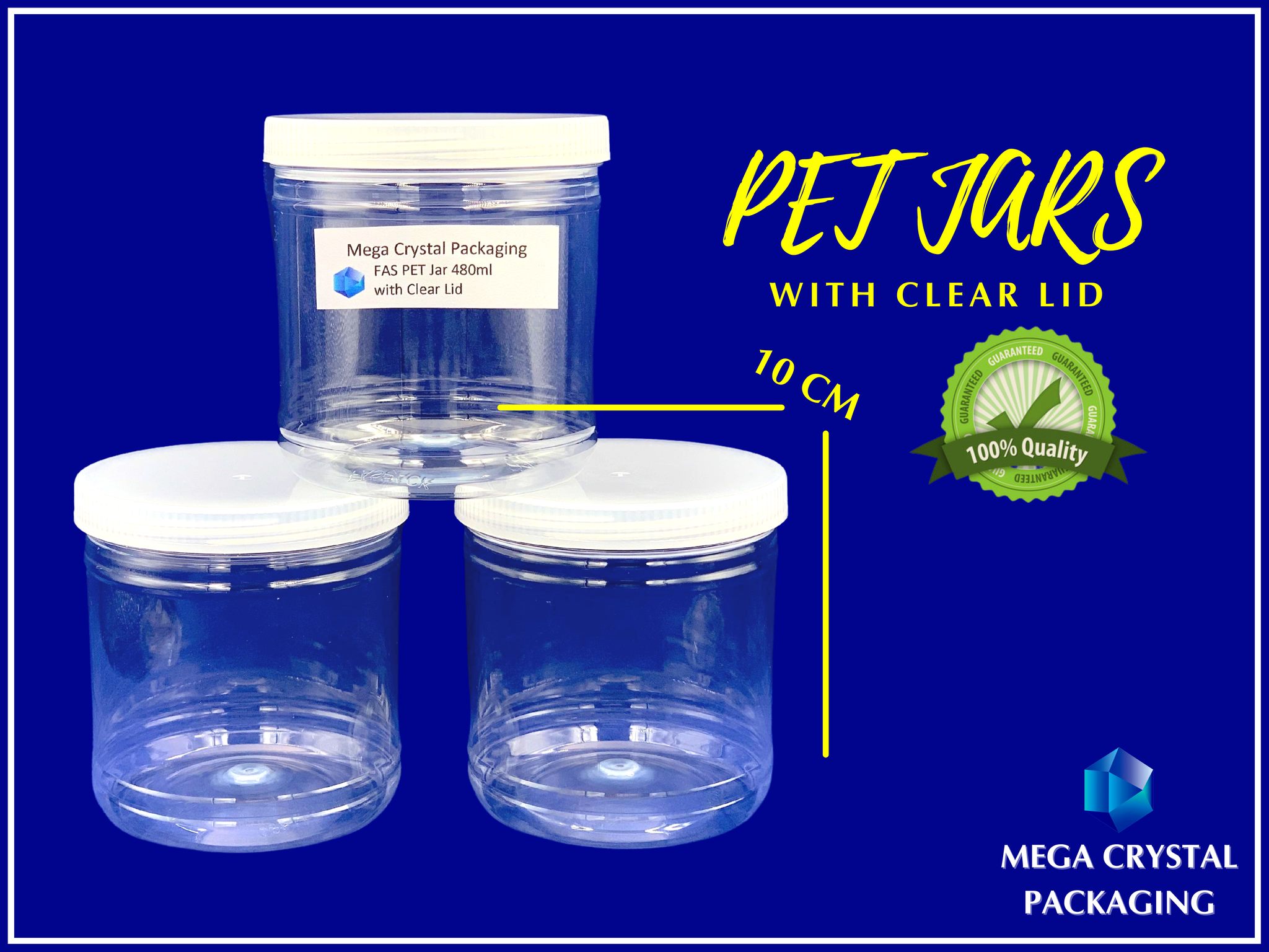 The FAS PET Jar is a wonderful... - Mega Crystal Packaging | Facebook