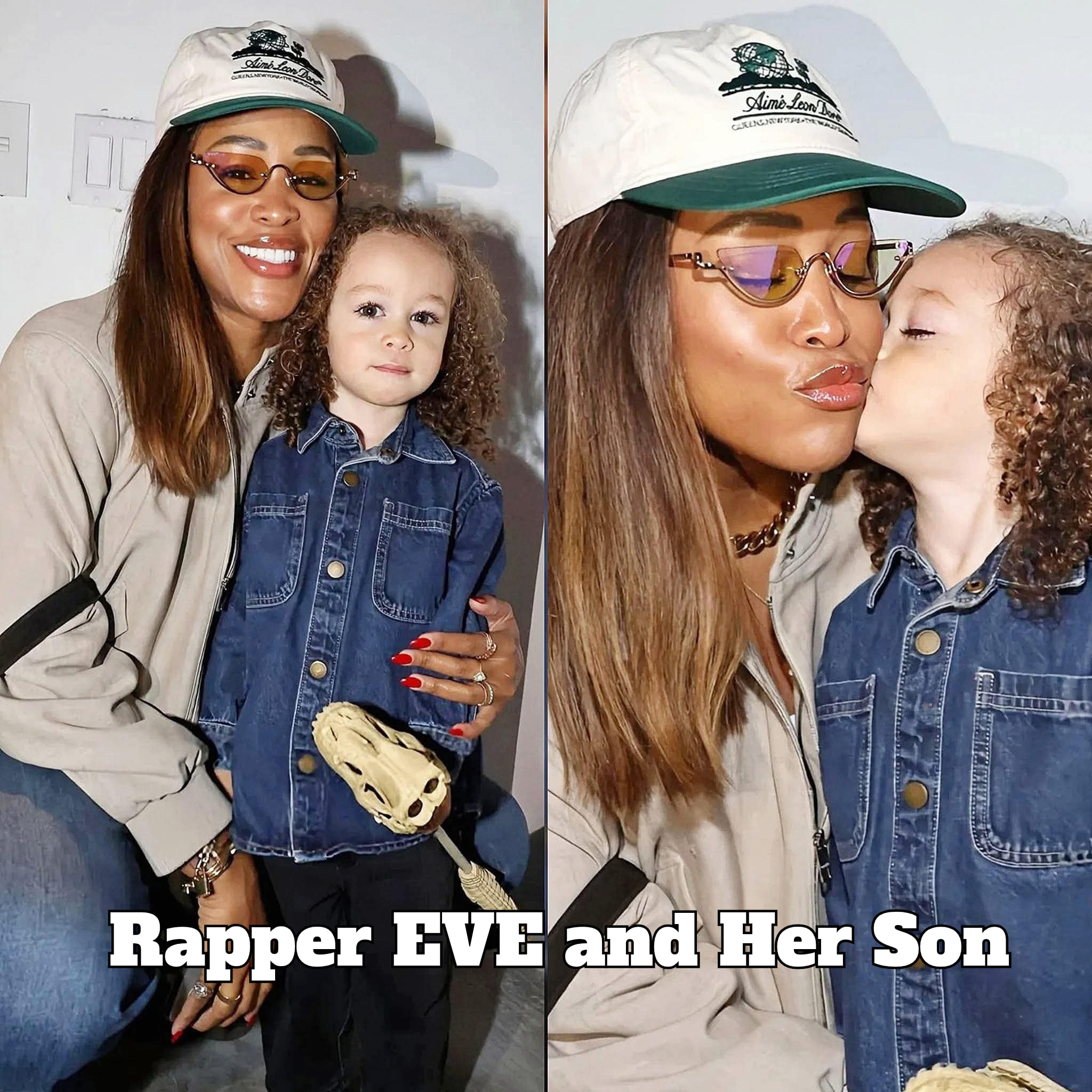 VintageOld - American Rapper Eve and her handsome son 💙 😍 ️ | Facebook