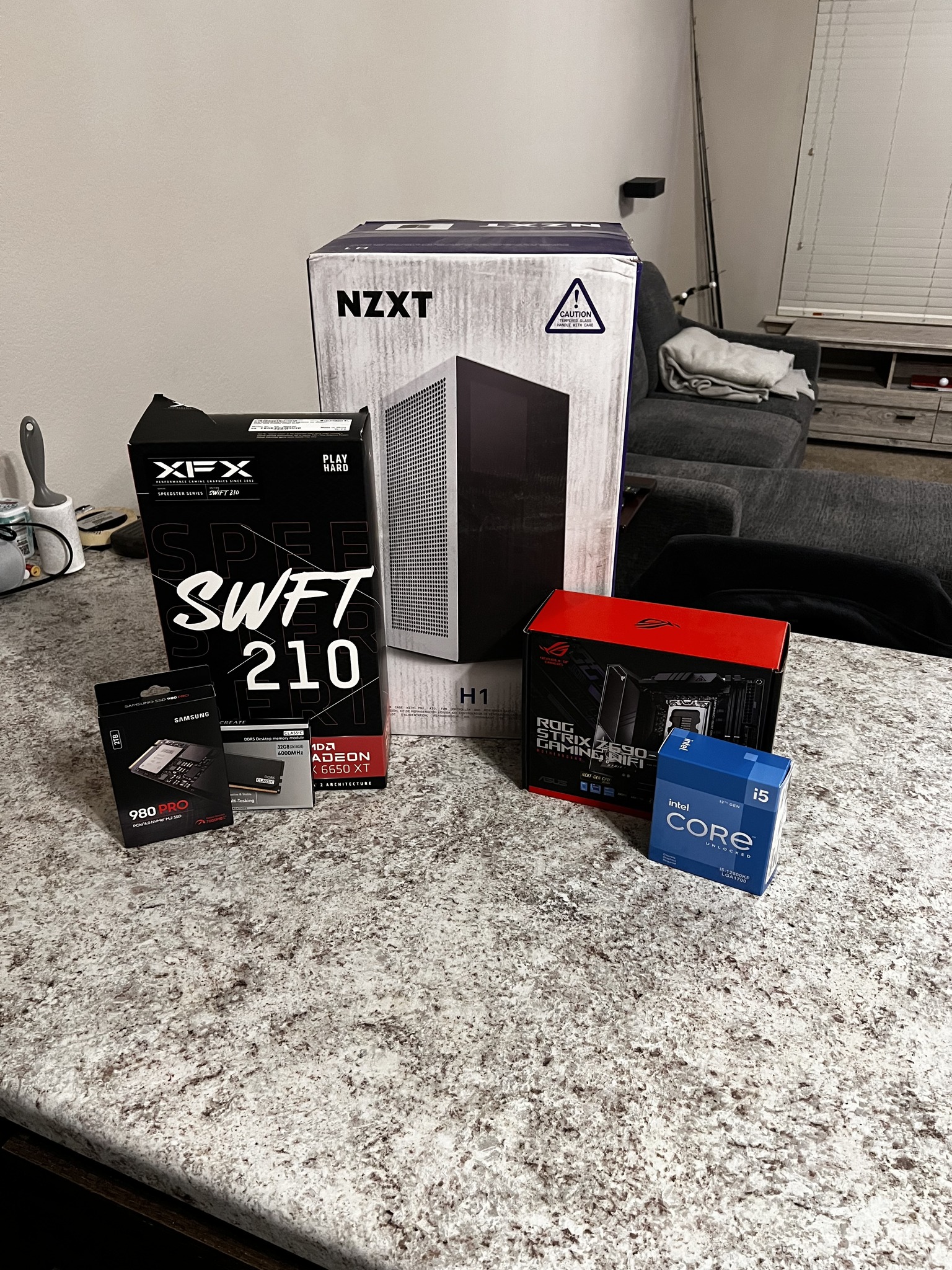 NZXT H1 mini ITX build for gaming and cybersecurity with Asus