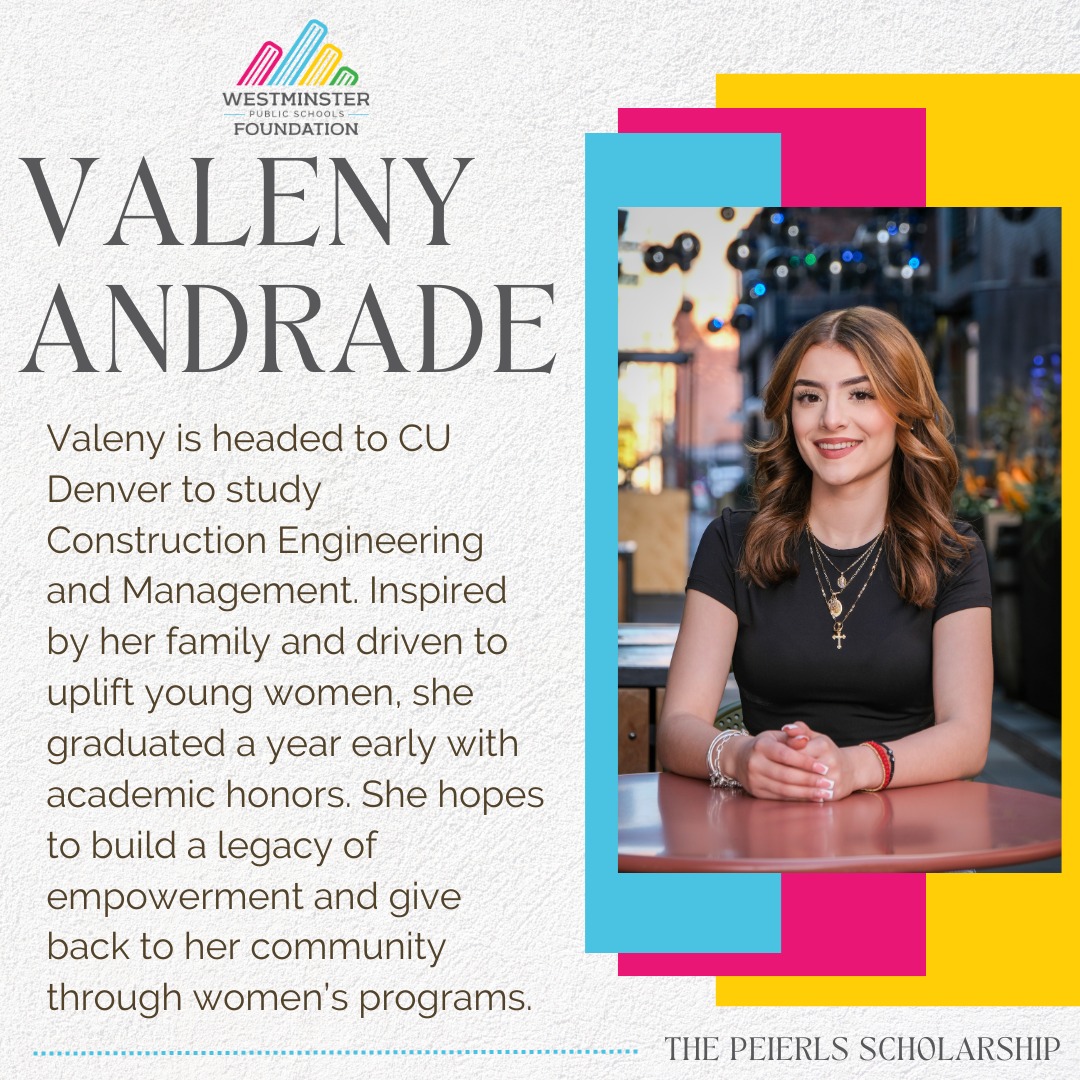 Meet our first... - Westminster Public Schools Foundation | Facebook