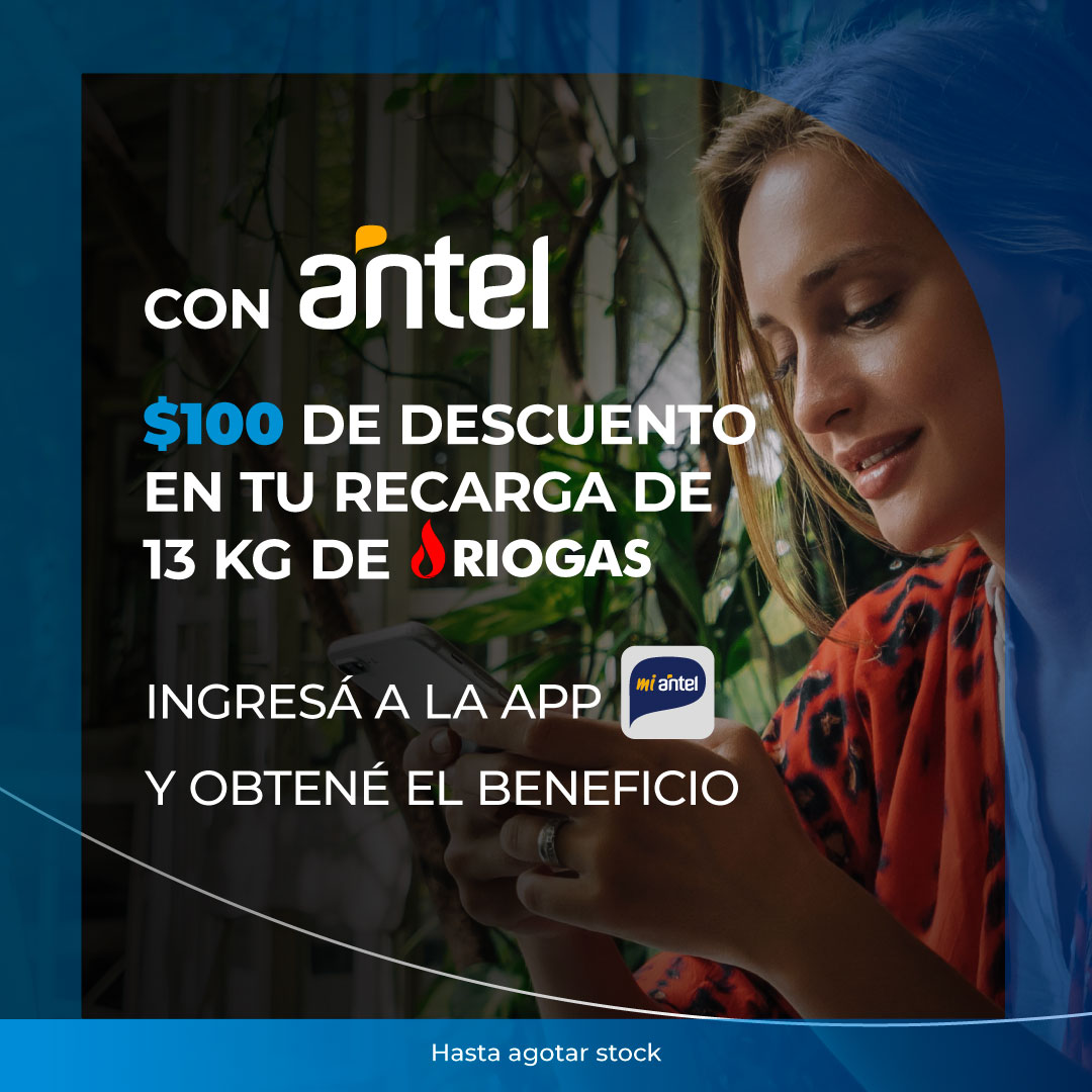 Antel - 📢 ¡Más beneficios con Antel! Recargá tu garrafa de... | Facebook