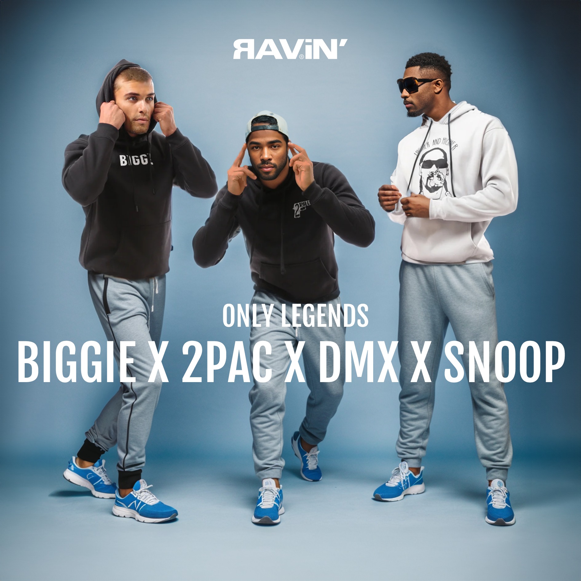 RAVIN - 🎤👑 Drop the beat for our 'Only Legends' collection! Celebrating ...