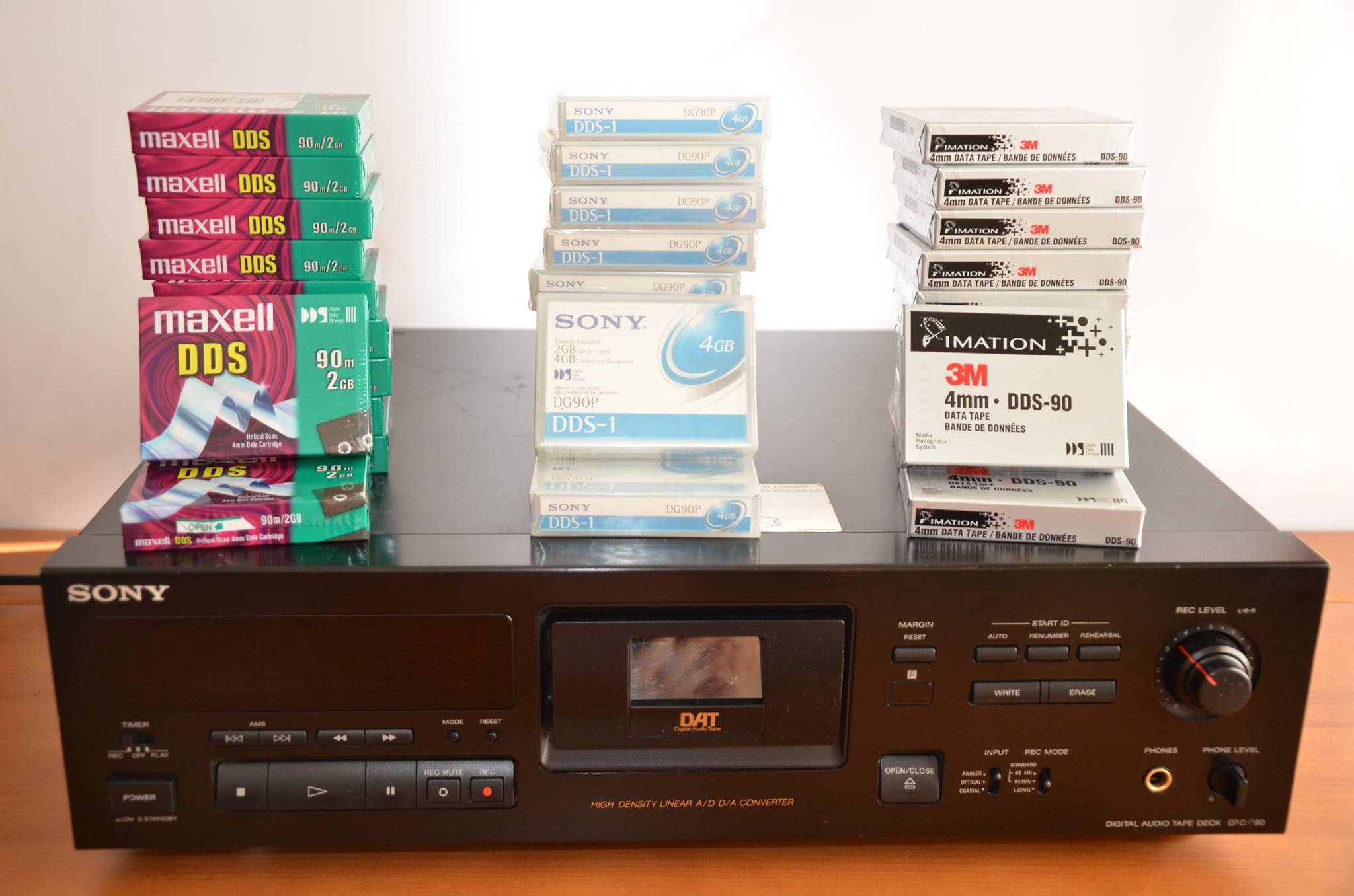 SONY DTX-10 DAT Player (circa 1990)