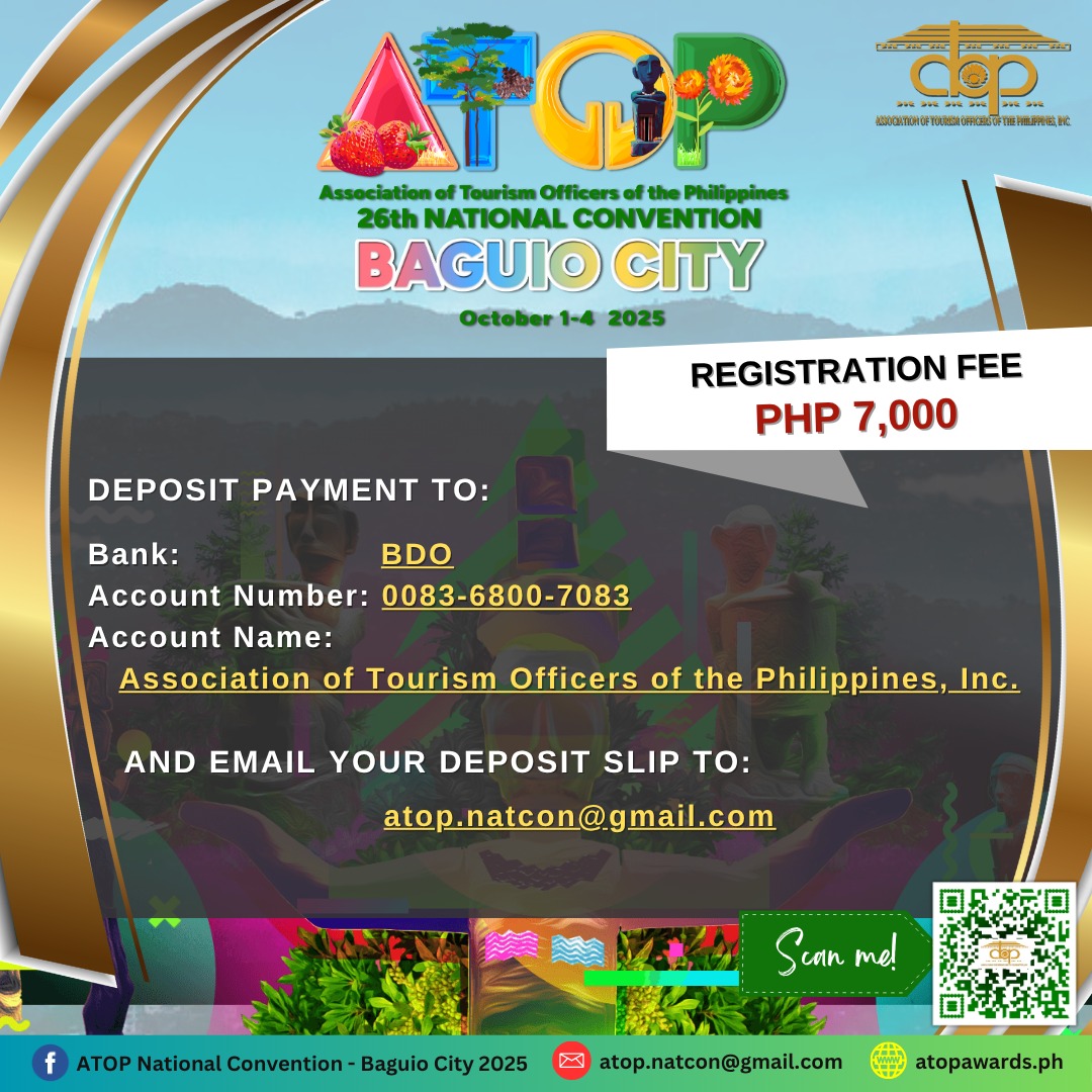 ATOP - Mabuhay! Join us in the cool embrace of Baguio City 🌲 for ATOP’s ...