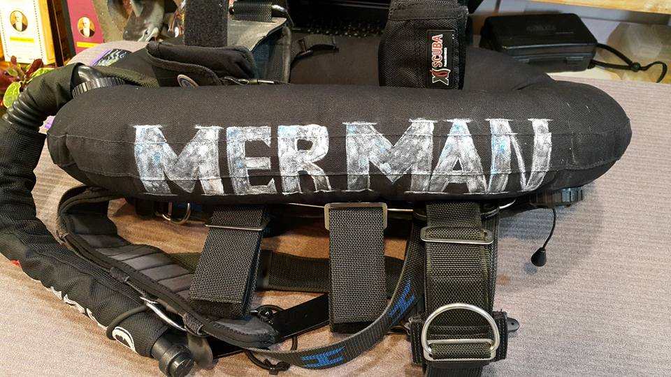 Merman - 부력조절기(BC) 머맨 로고, 이니셜 커스텀~☆ 커스텀 문의 📞02) 6448-1577... | Facebook