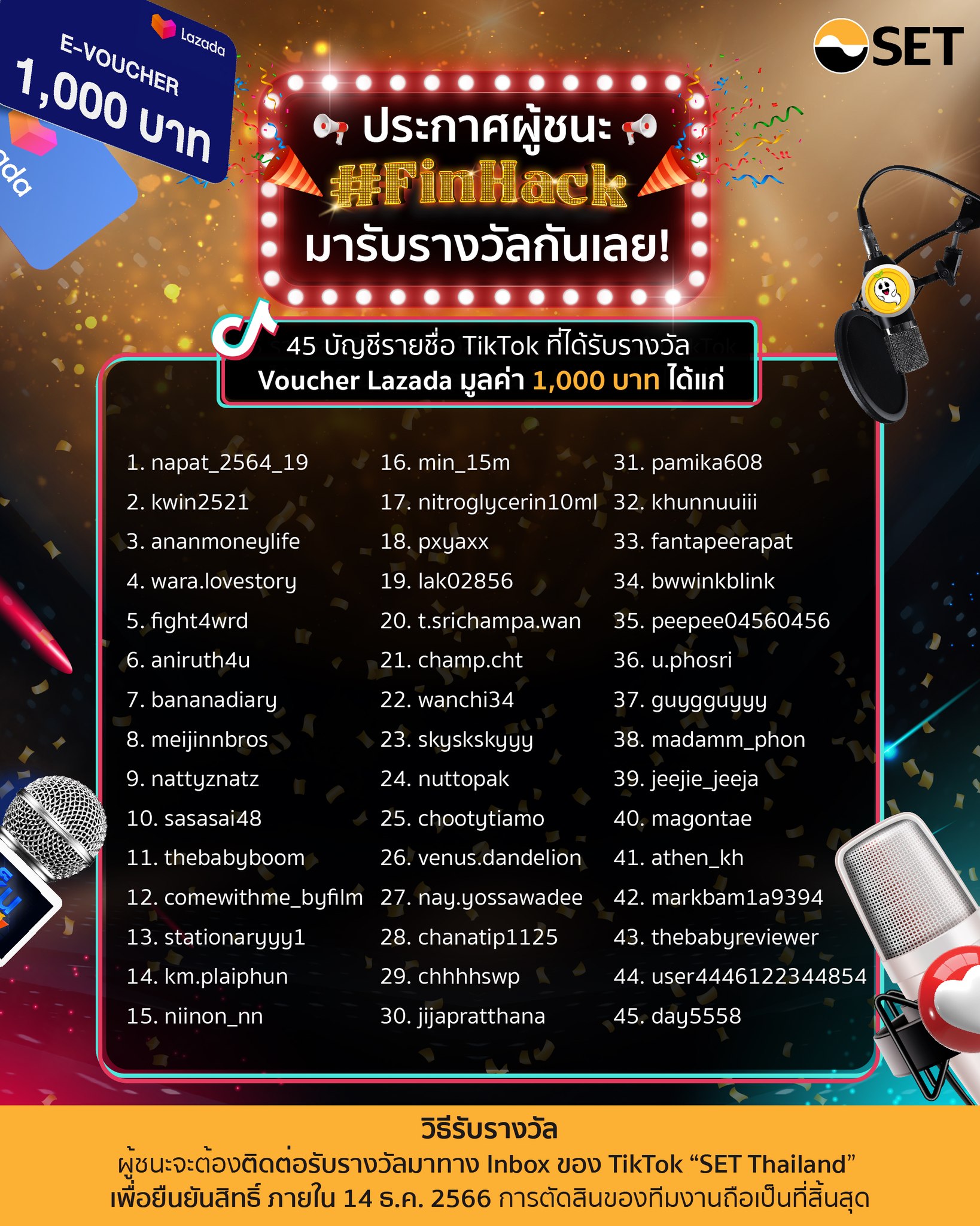 SET Thailand - SET TikTok Challenge #FinHack... | Facebook