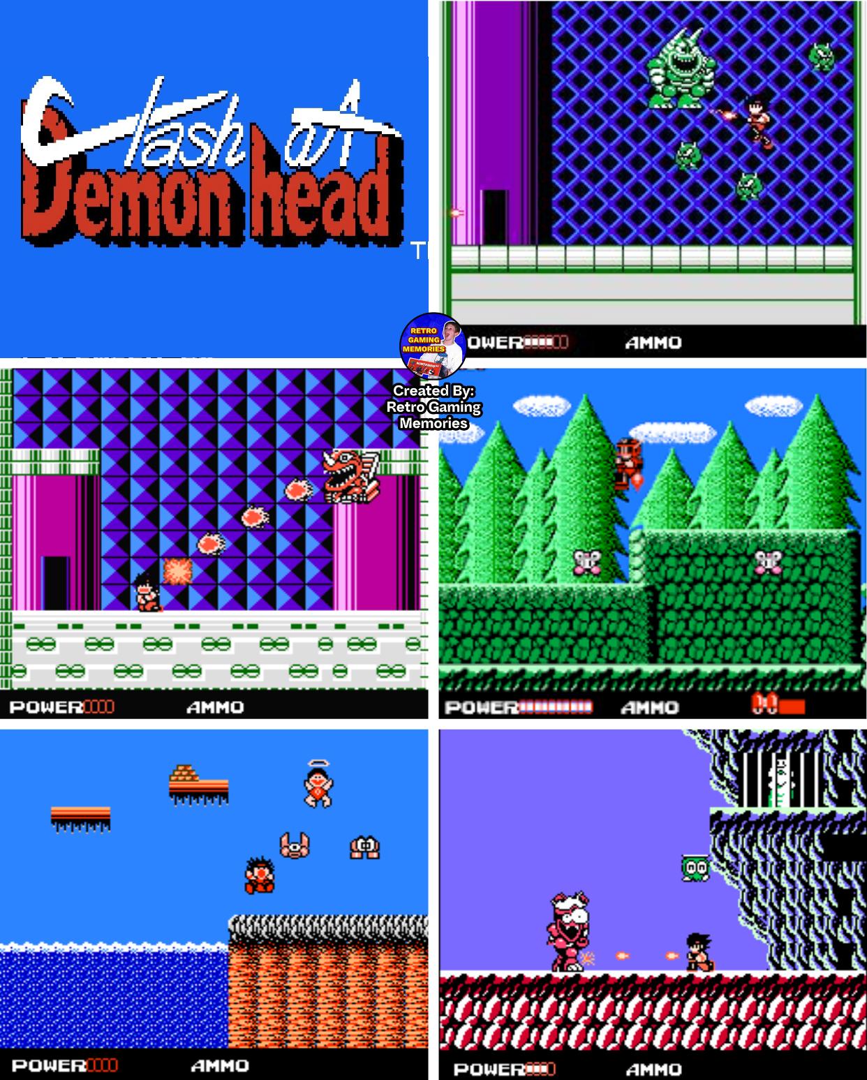 Retro - Clash at Demonhead exploded onto the Nintendo Entertainment ...