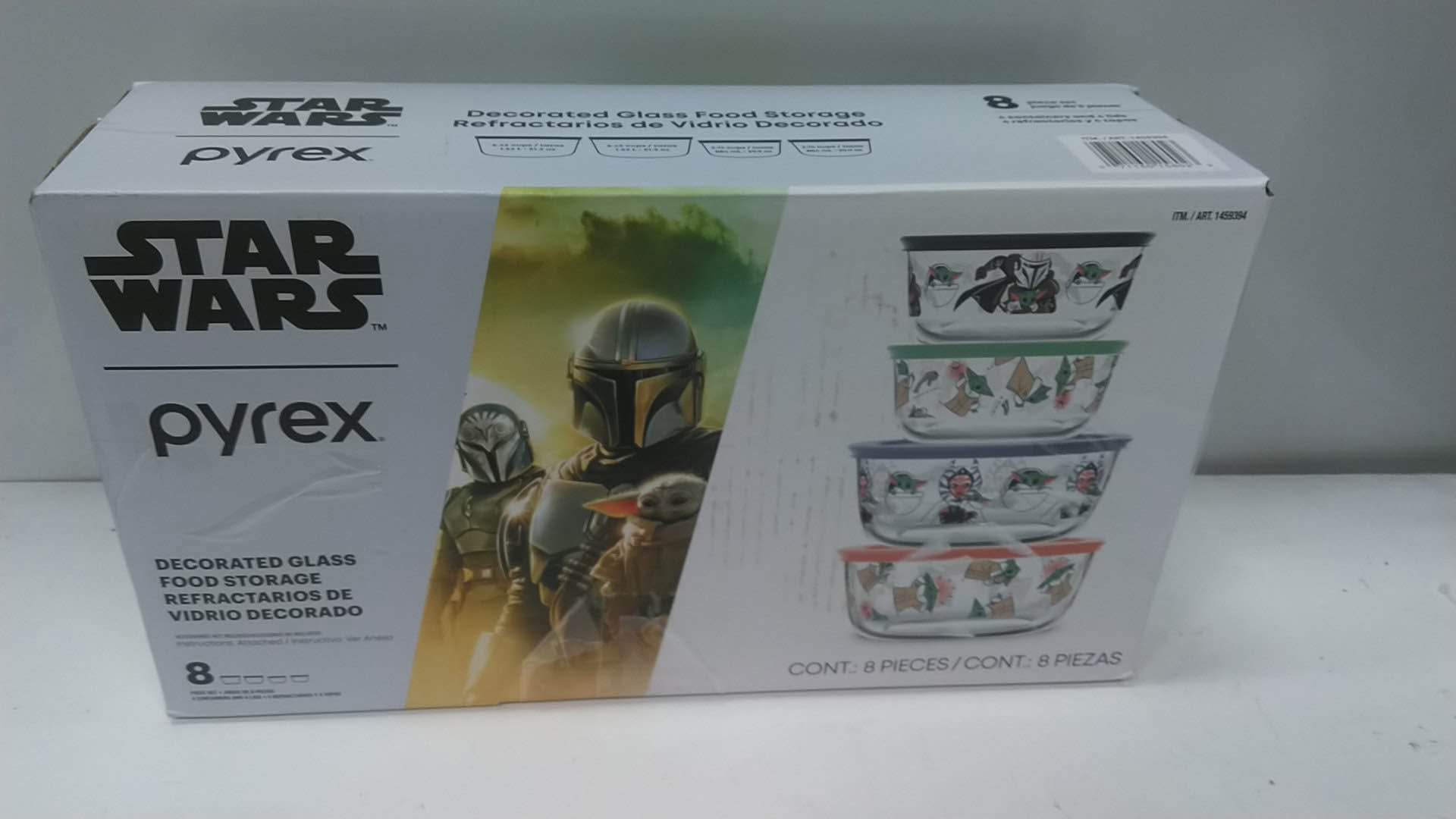 Pyrex Star Wars 8pcs Glads Food Storage - Storage Bins & Baskets ...