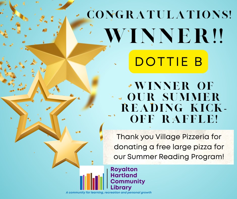 Royalton - Congratulations to Dottie B, the winner of our Summer ...