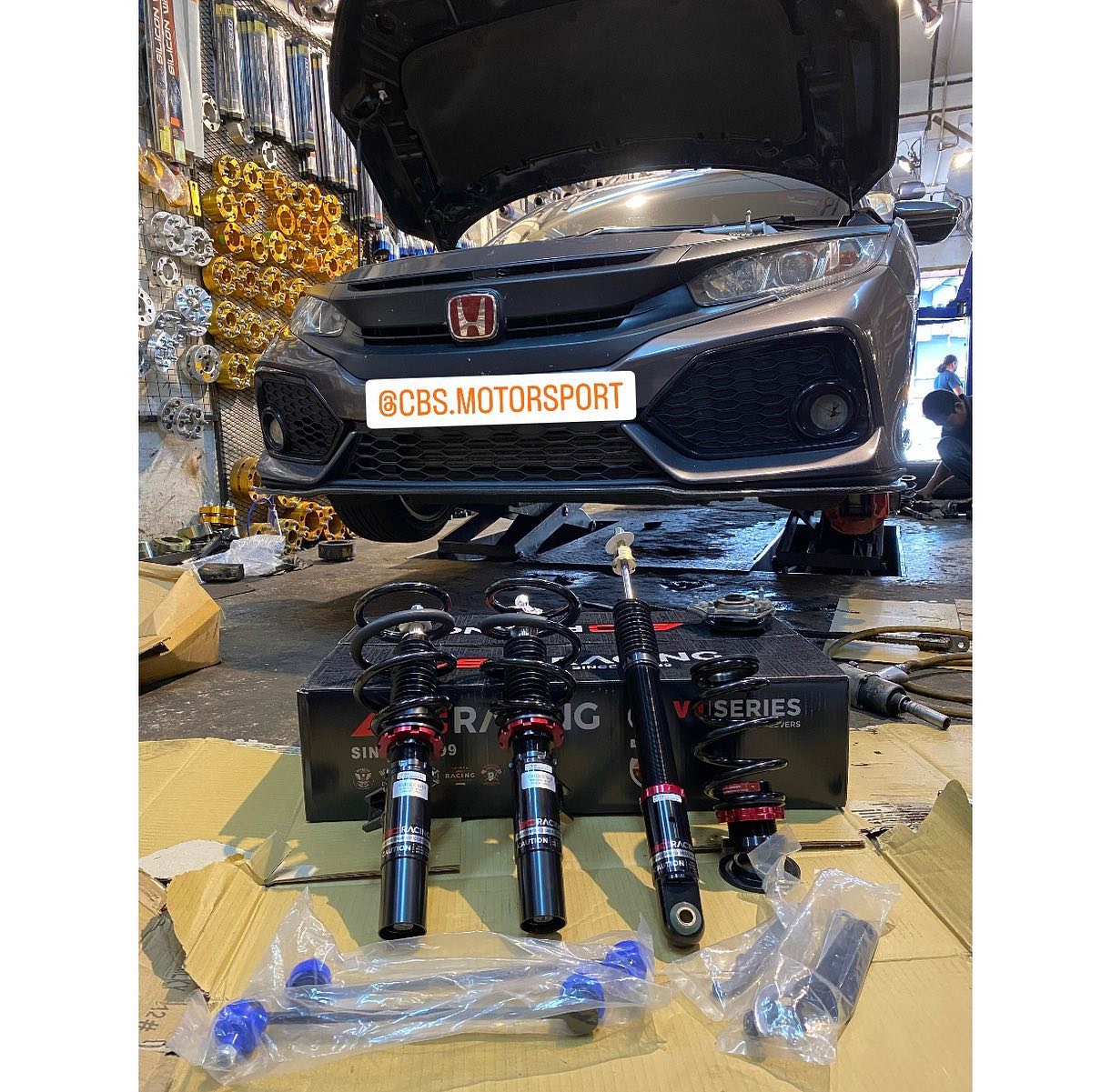 CBS MOTOR SPORT - Civic fc upgrade suspension BC racing V1...
