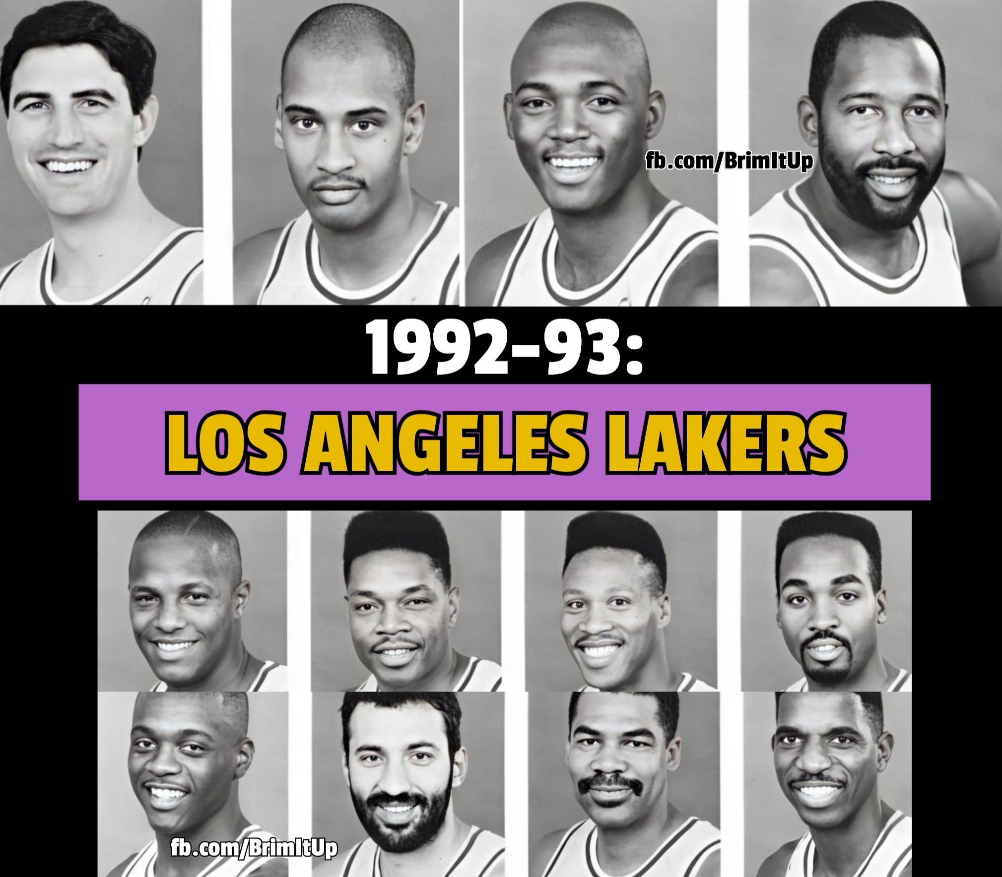 Brim - The 1992-93 Los Angeles Lakers, under head coach Randy Pfund ...