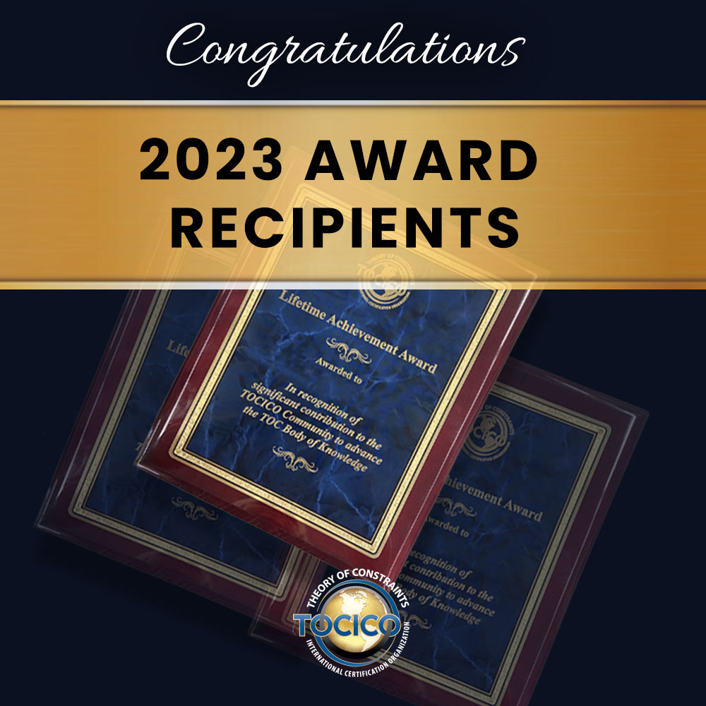 Congratulations to the 2023 Award Recipients honored at the TOC ...