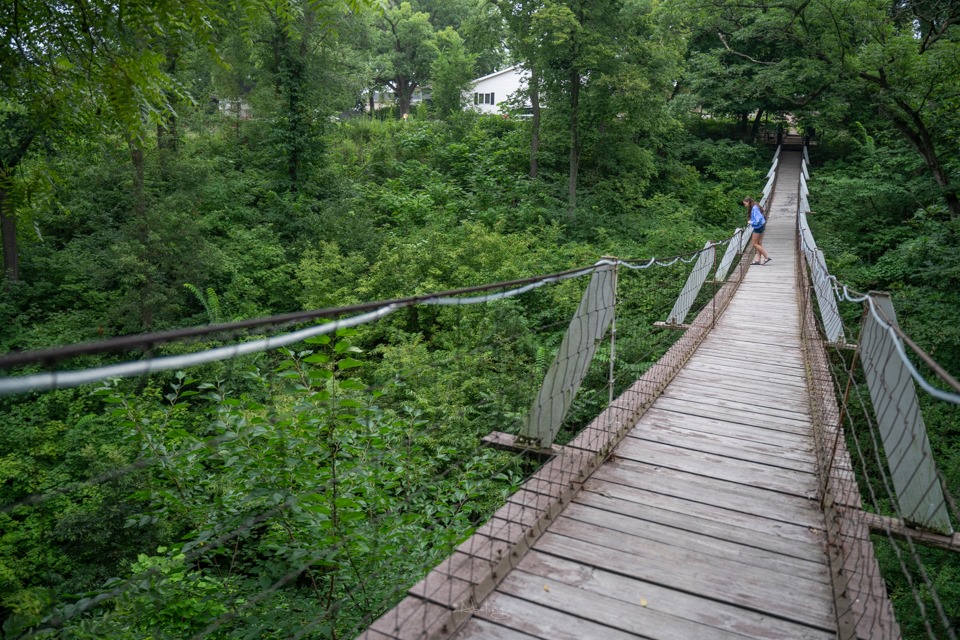 Iowa Road Trip - Lovers Leap Bridge It's located in... | Facebook