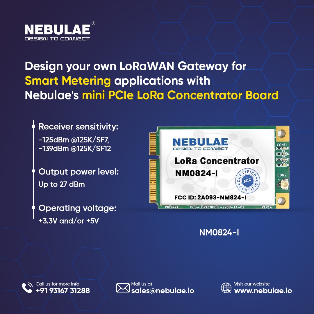 Nebulae - Build your LoRaWAN gateways with Nebulae's...