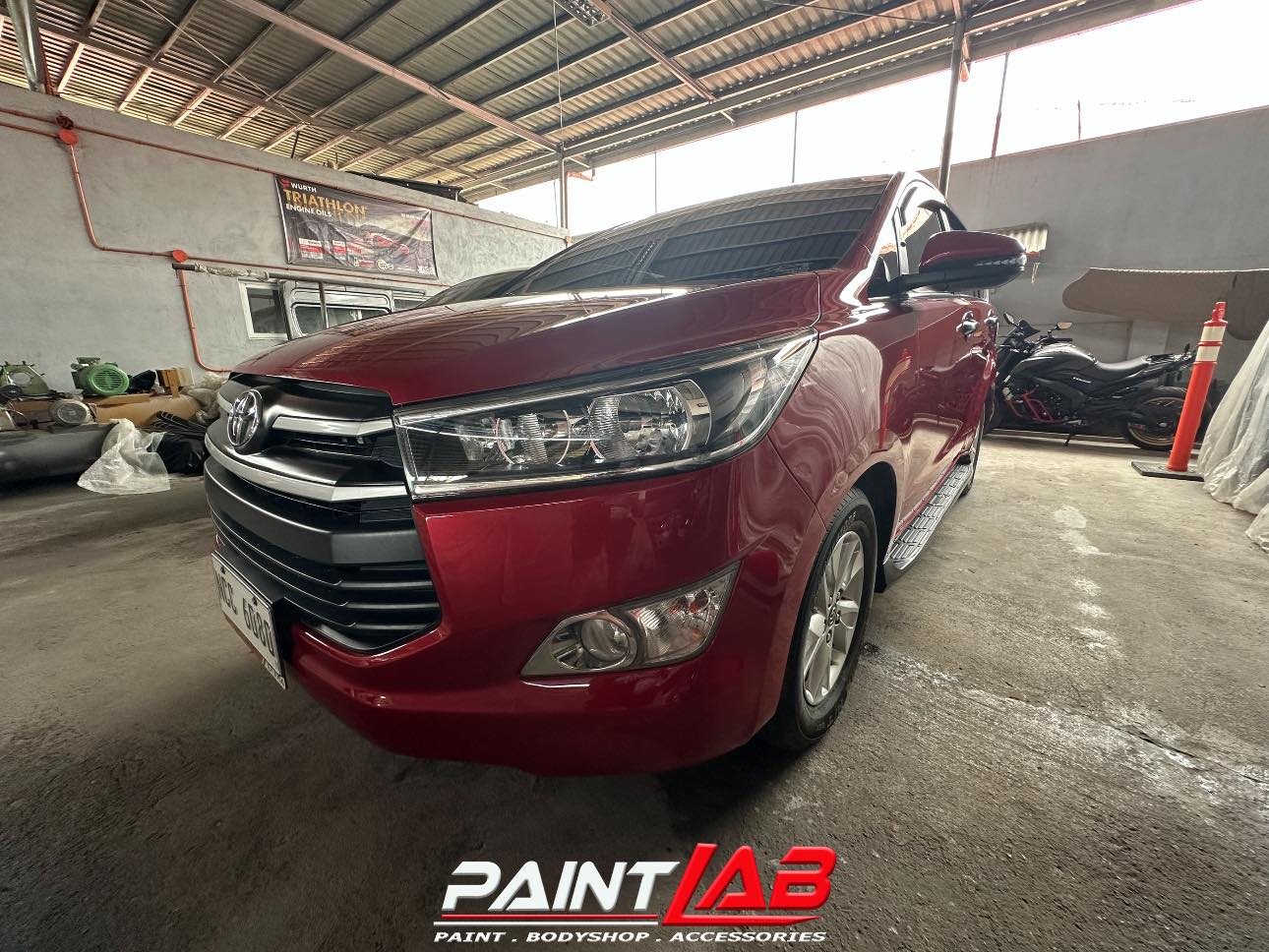 Paint Lab - Toyota Innova 2020 🔥🔥🔥 ☑️Front Bumper Repaint... | Facebook