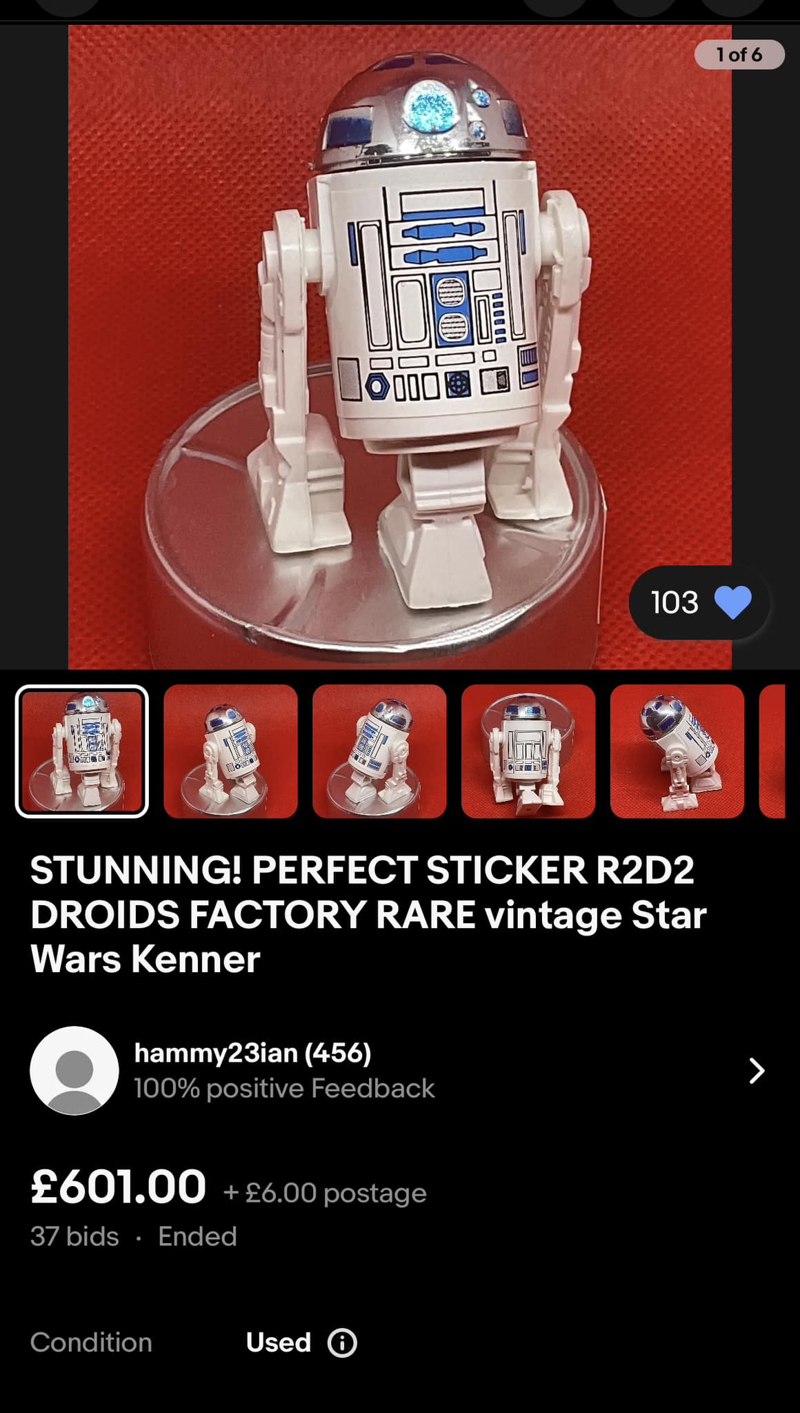 Why are vintage R2-D2 action figures so expensive?