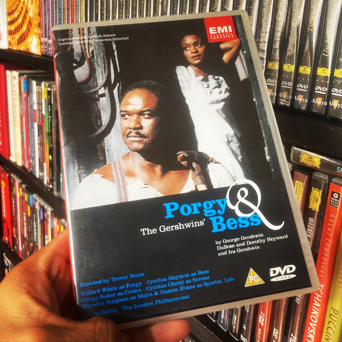 Porgy and Bess is an English-language opera by American composer