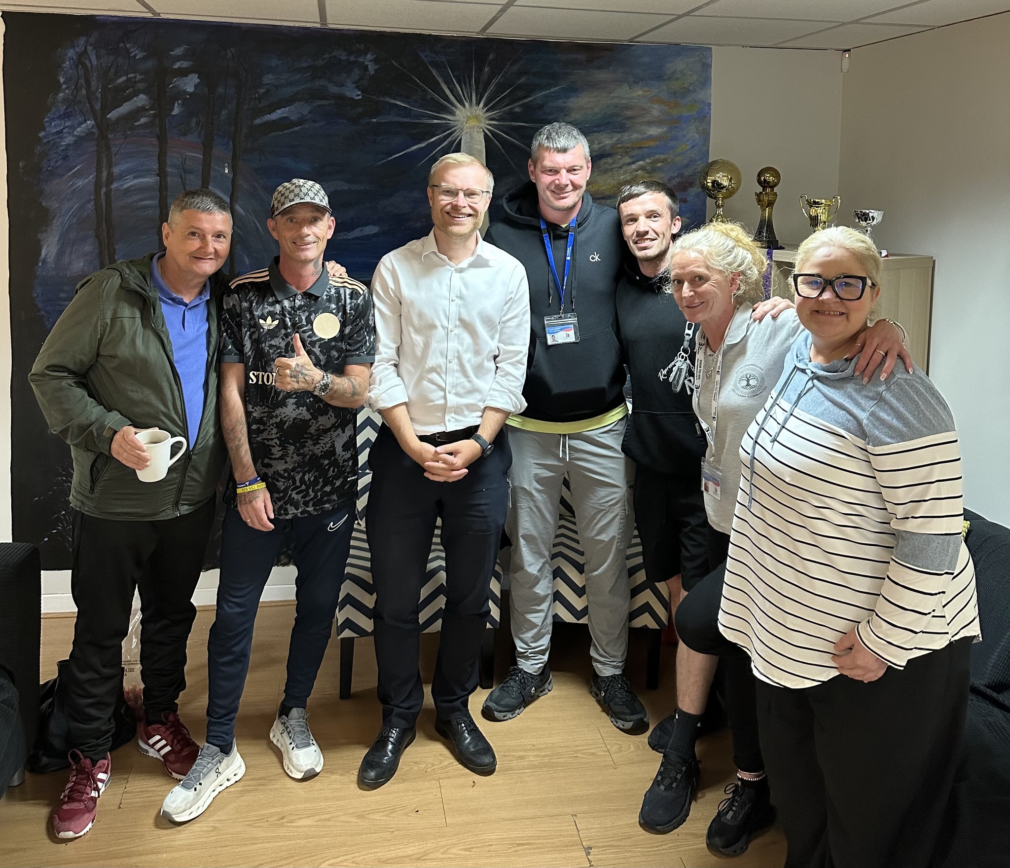 Michael - It was a pleasure to spend time at The Beacons Recovery Hub ...