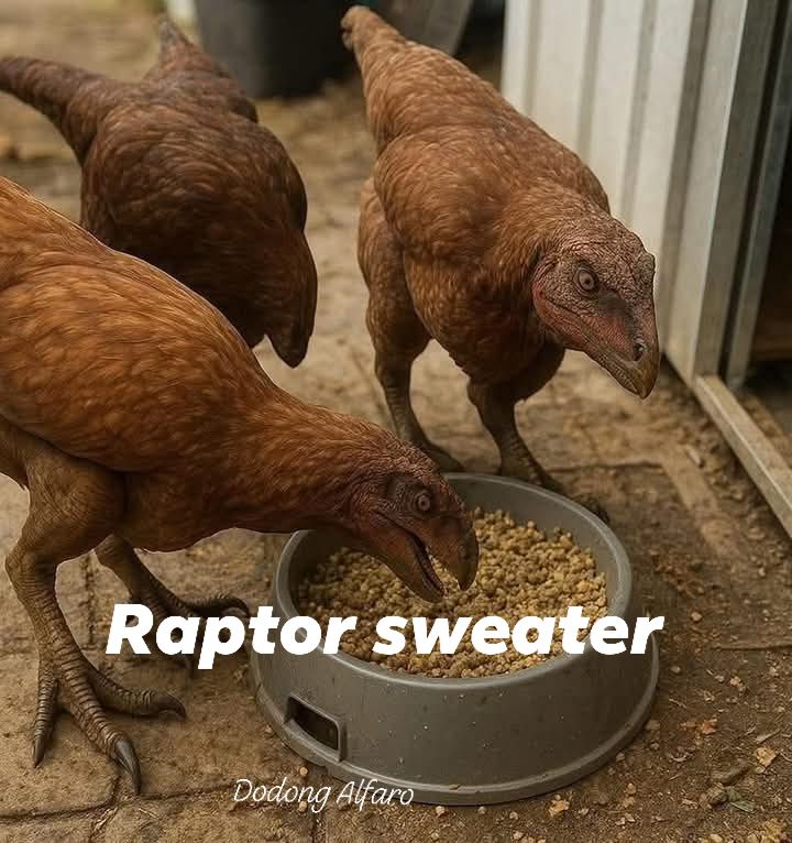 Dodong Alfaro - Raptor sweater | Facebook