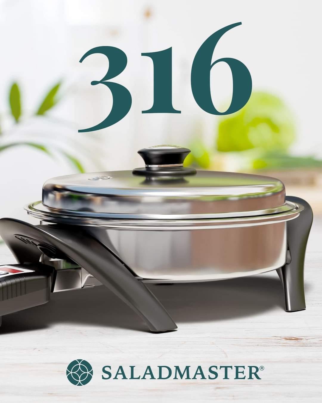 Saladmaster 3 Qt stainless steel sauce pan with cover
