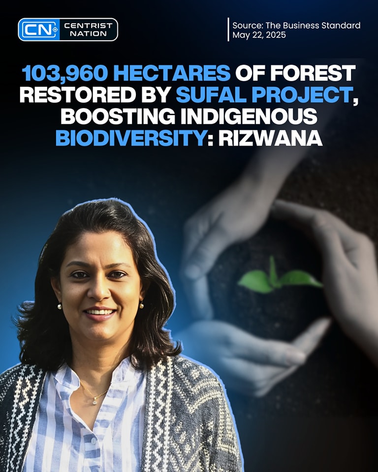 Centrist - 103,960 Hectares of Forest Restored By SUFAL Project ...
