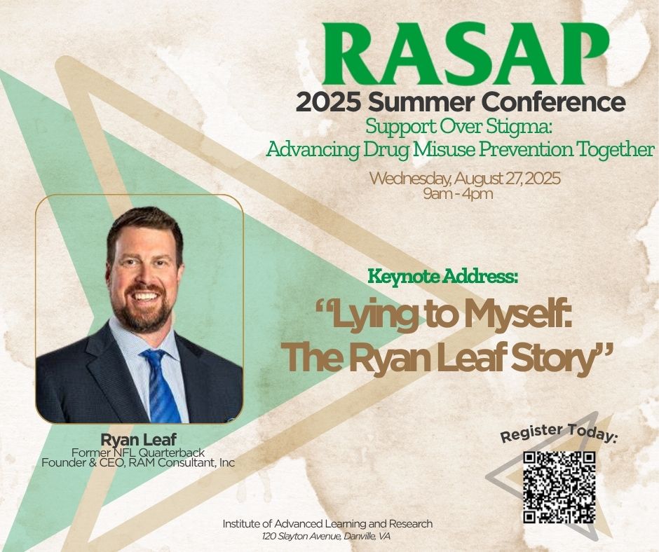 Regional - The 2025 RASAP Summer Conference is proud to host Ryan Leaf ...