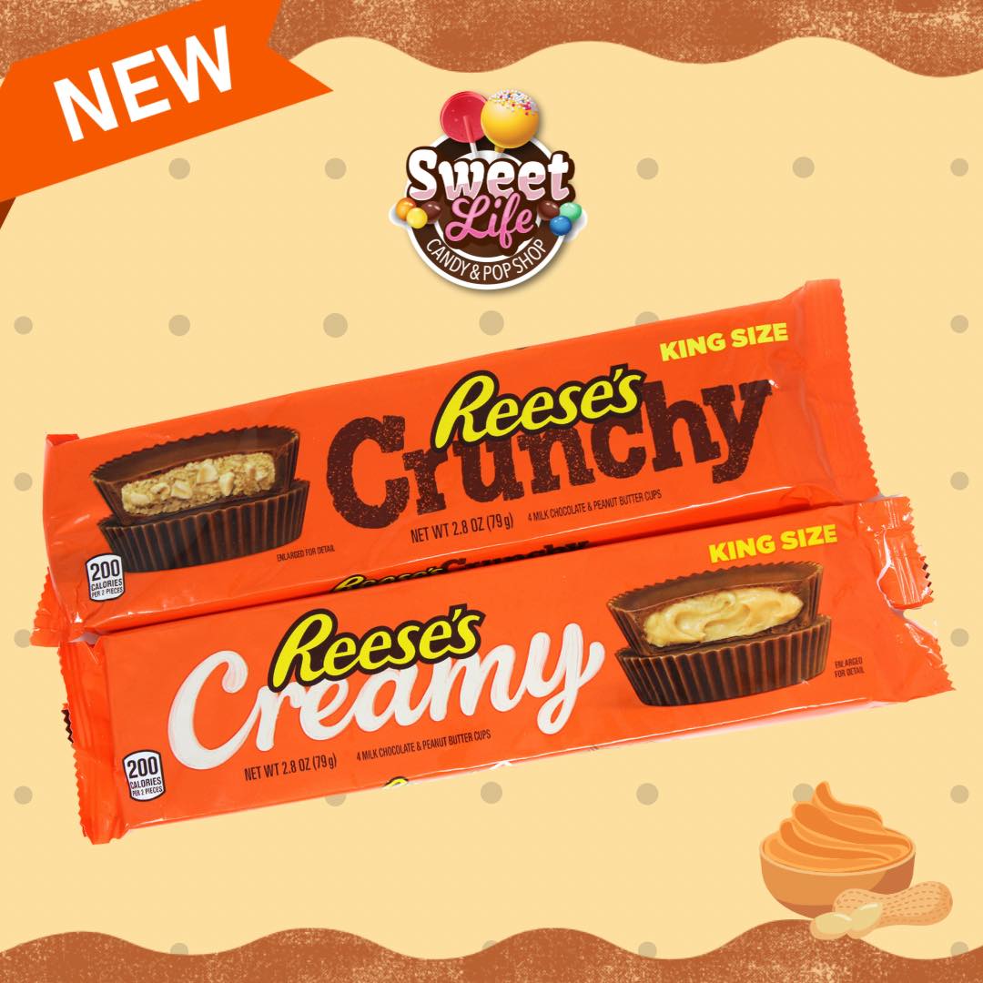 New Reese’s Crunchy &... - Sweet Life Candy and Pop Shop | Facebook