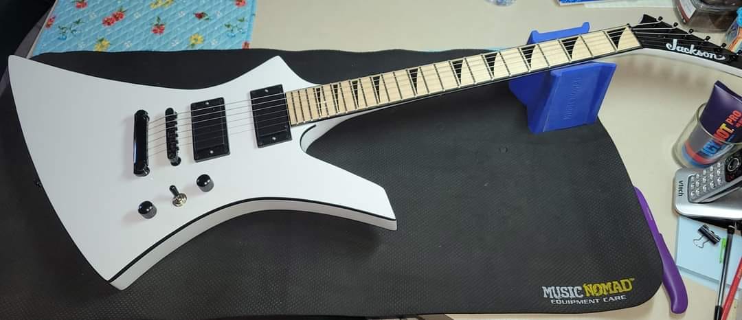 New Jackson Kelly Guitar Model with Fishman Pickup