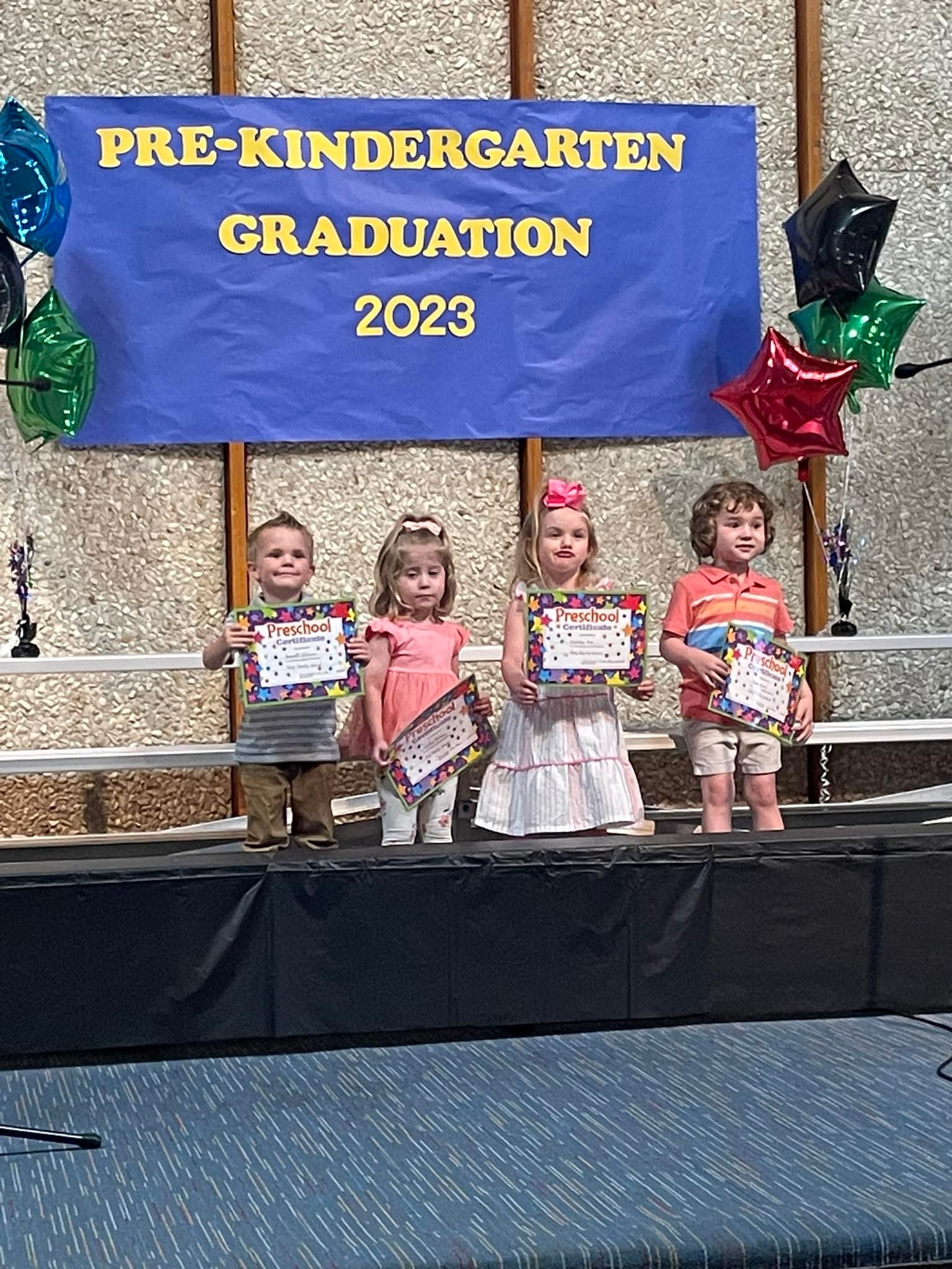 Congratulations to our Pre-k... - Holy Family Catholic School