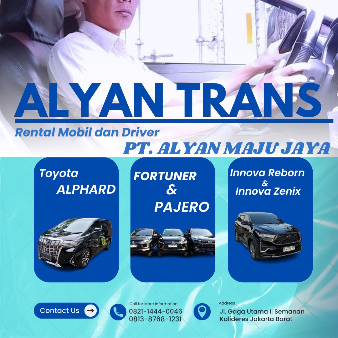 Rental sewa mobil Jakarta dan Driver Alyantrans | Jakarta