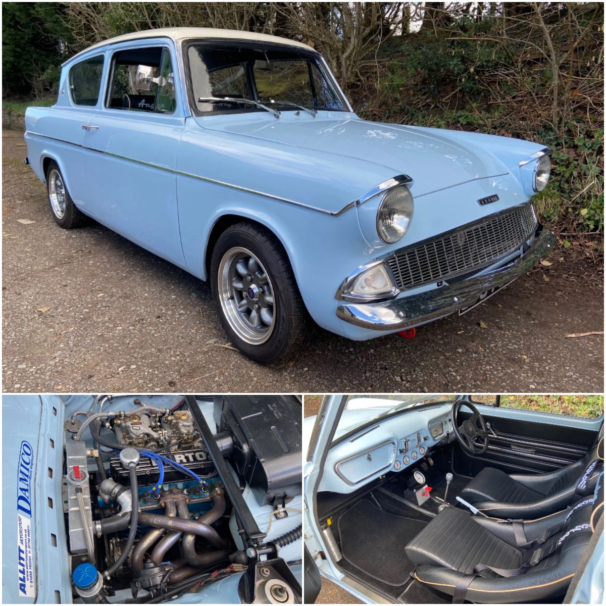 1964 Ford Anglia gasser 