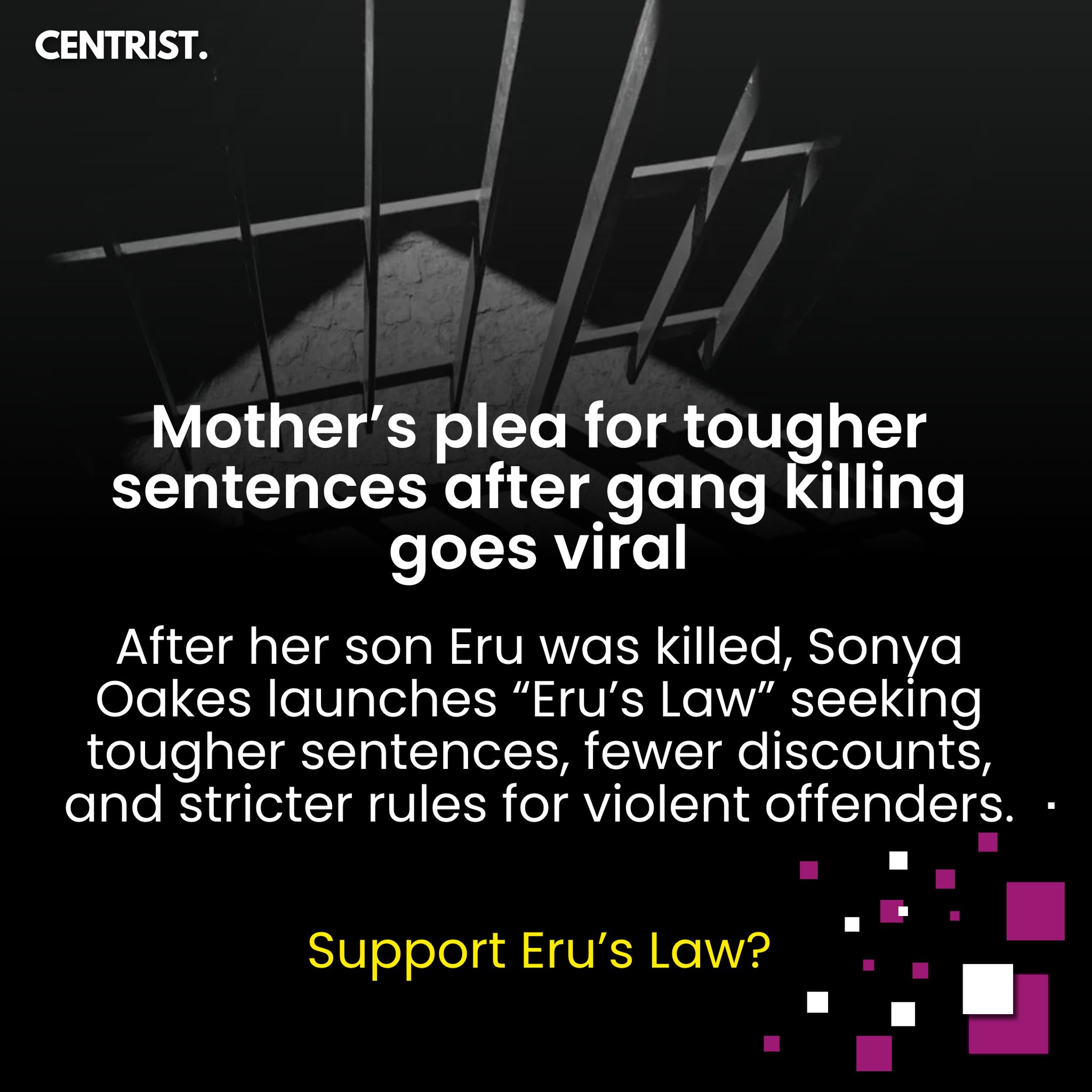 Centrist NZ - 3,000+ Sign ‘Eru’s Law’ as Family Calls for... | Facebook