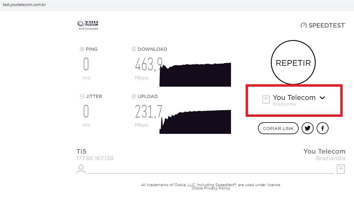 You Telecom Provedor de Internet | Brazlândia DF