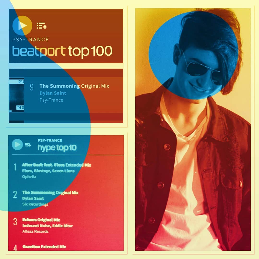 Dylan - NUMBER #9, we have now entered the Global Psy-Trance Top 10 and ...