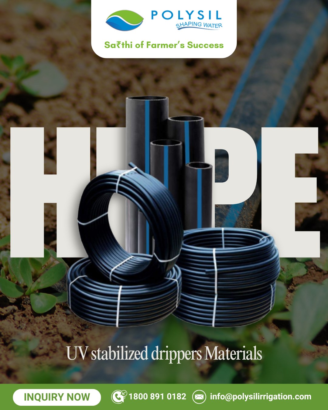 🚰💧 Smarter Irrigation... - Polysil Irrigation Systems Limited | Facebook