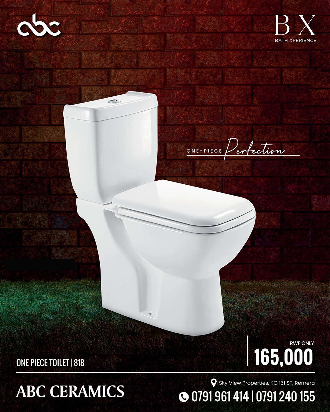 🚽 Upgrade your bathroom with style... - ABC Ceramics Rwanda