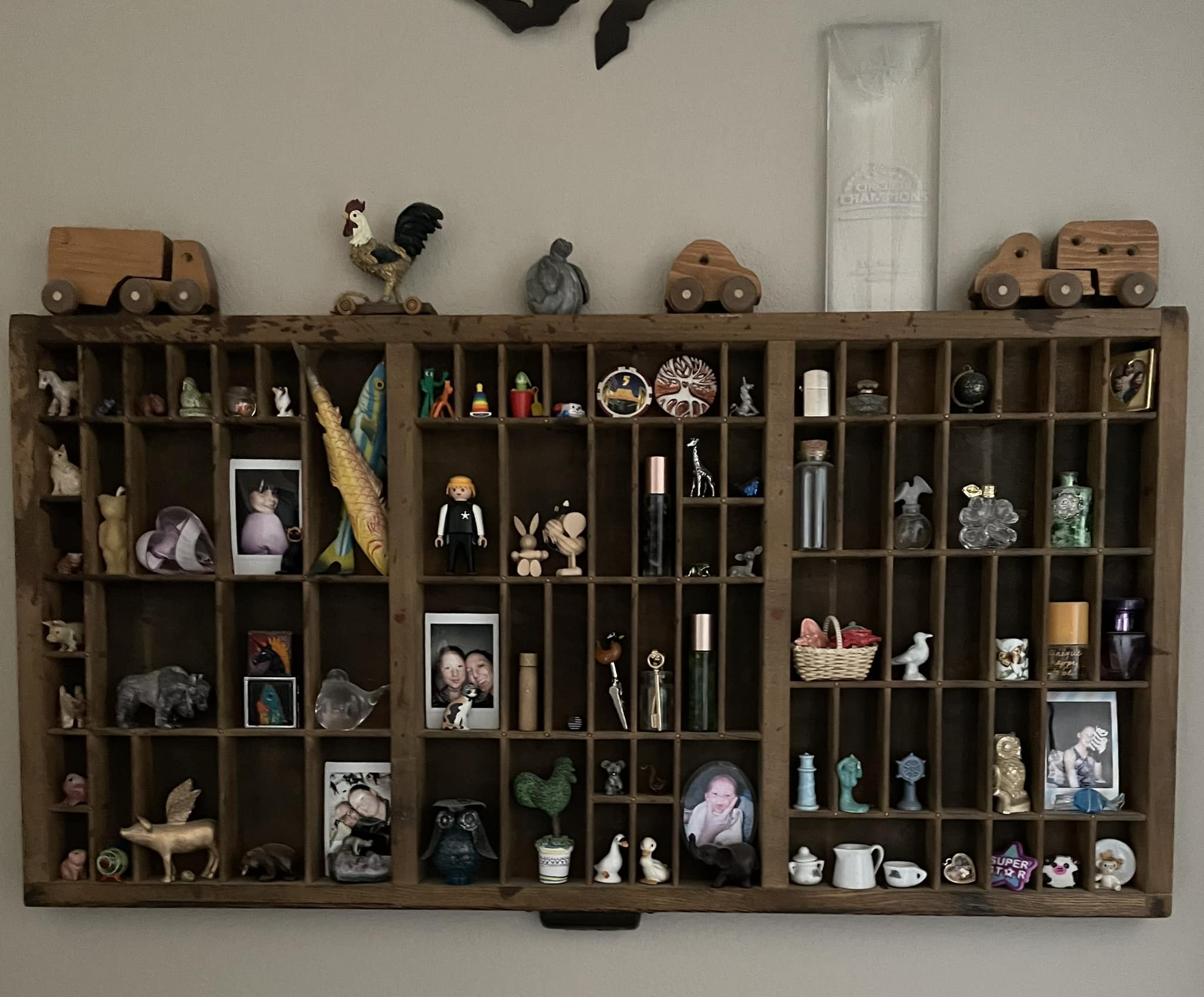 Cindy has collected EVERYTHING over the years!